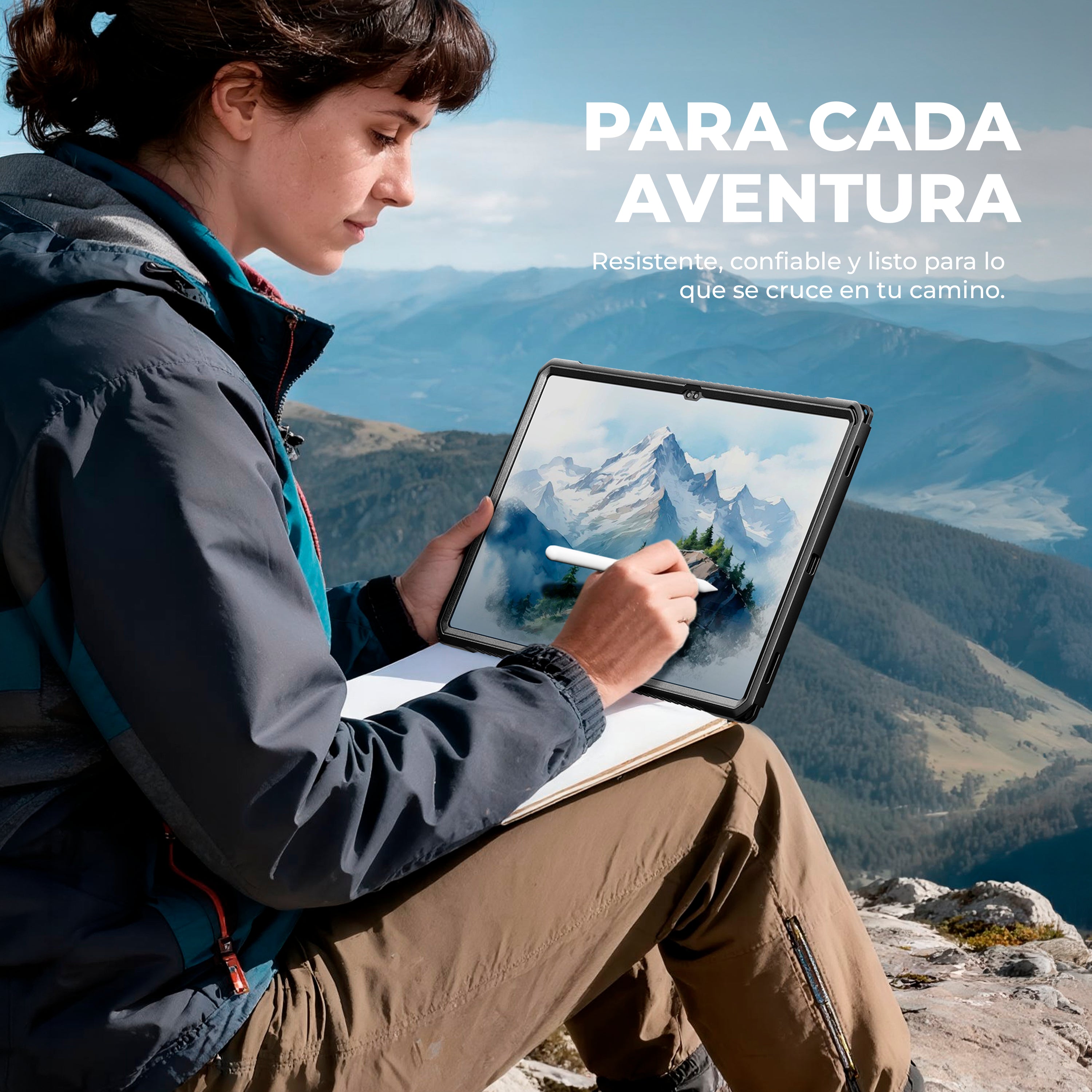 Case Dexnor Armor 360° - Galaxy Tab S10 Ultra (con Mica)