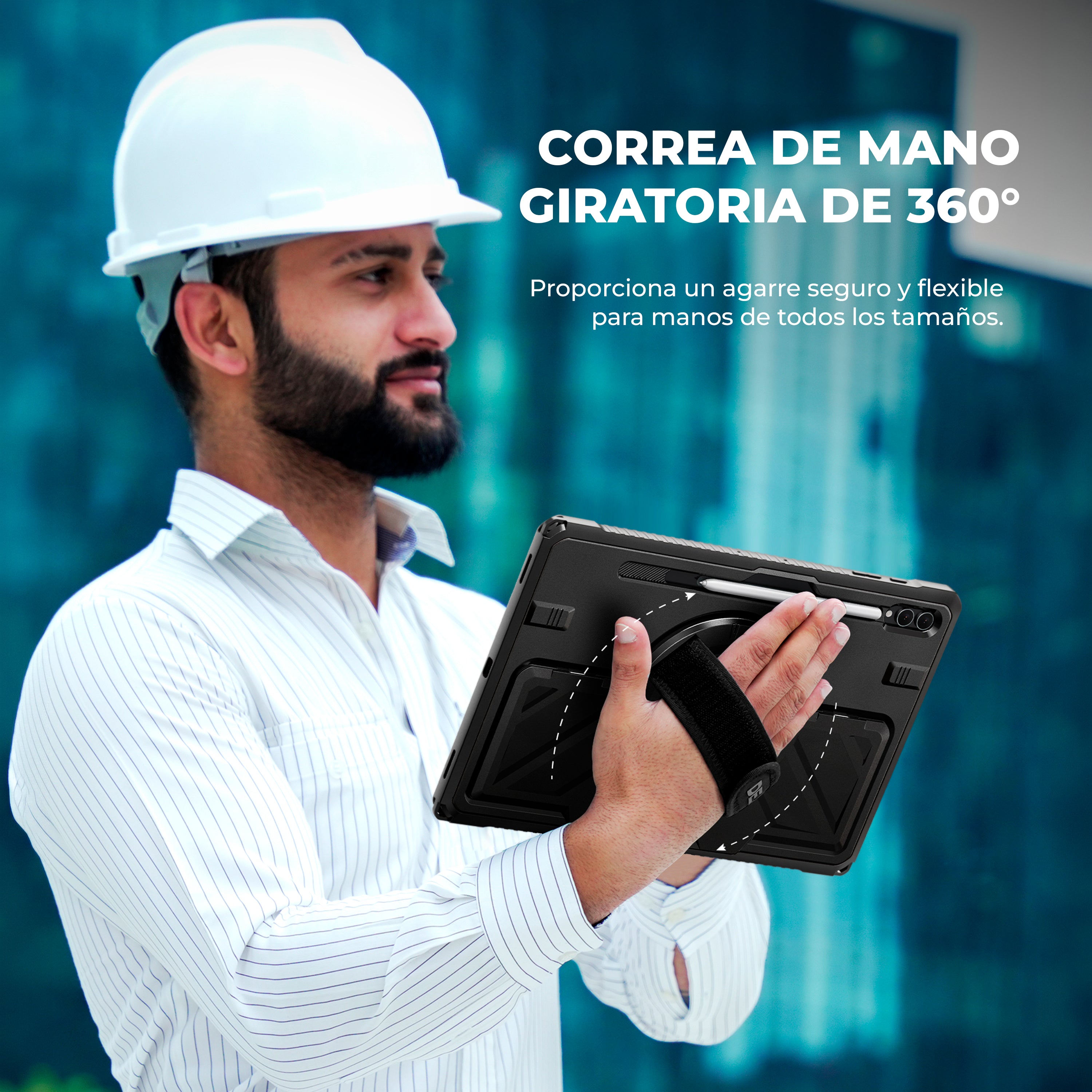 Case Dexnor Armor 360° - Galaxy Tab S10 Ultra (con Mica)