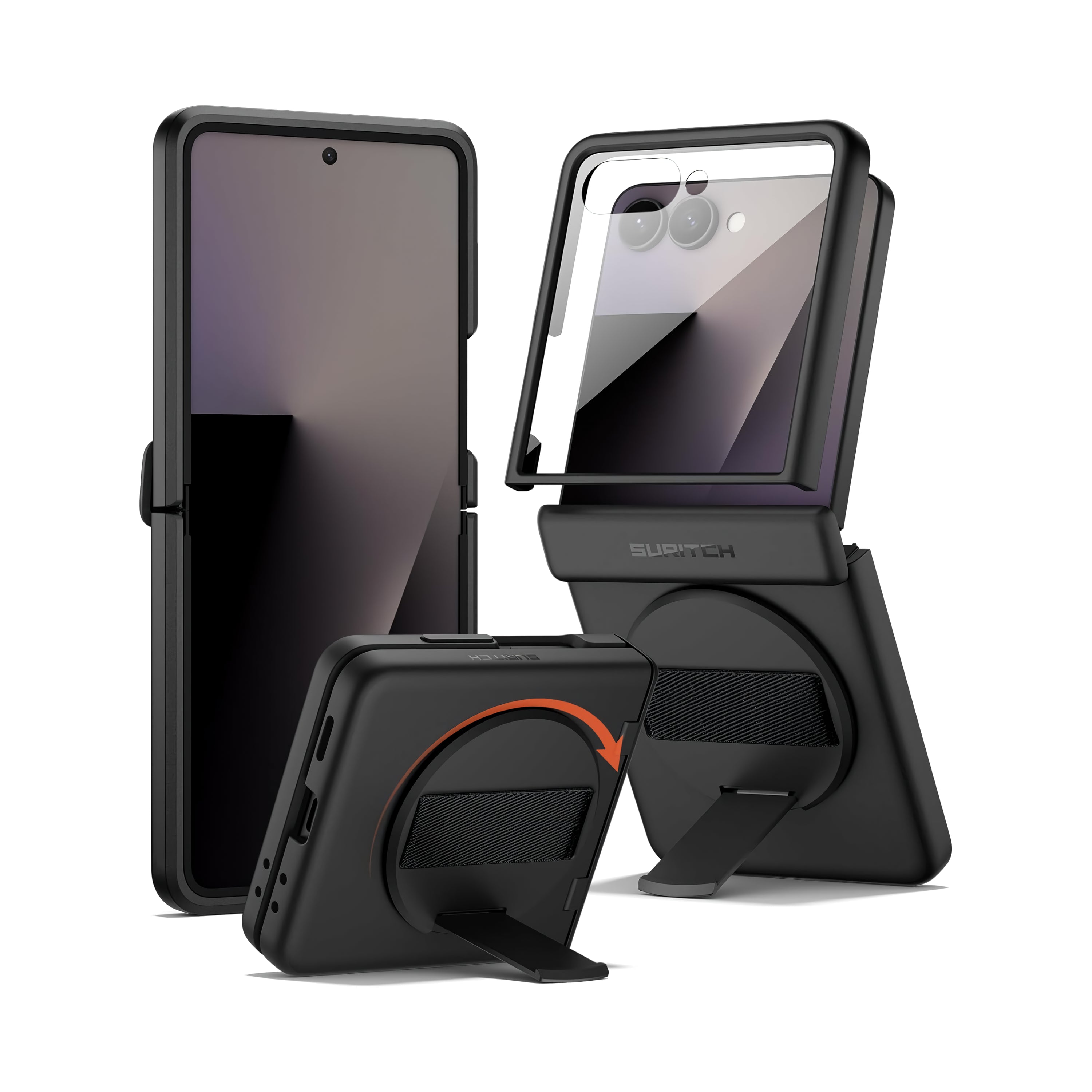 Case Suritch Armor 360° - Galaxy Z Flip 7 (con Mica)