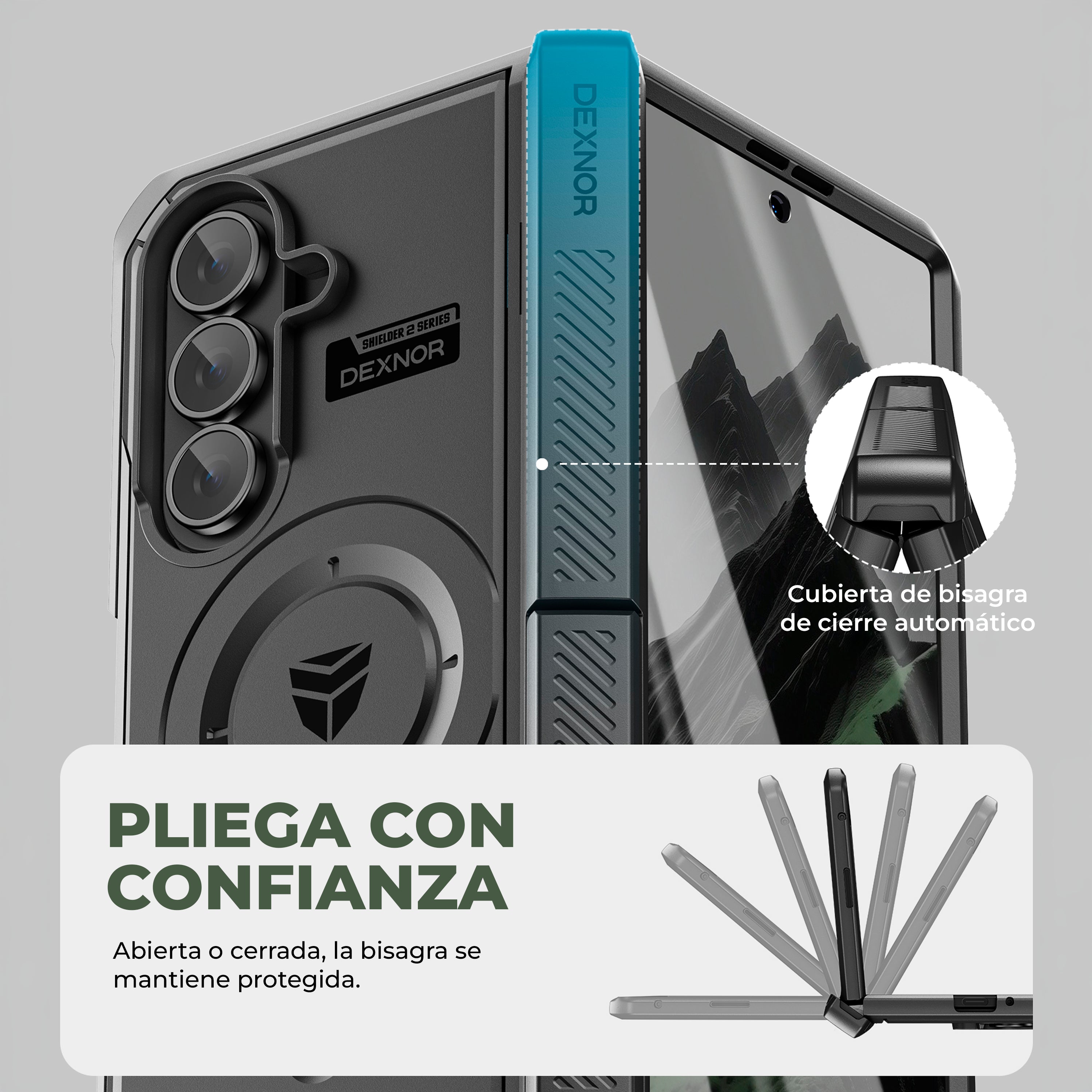 Case Dexnor Armor 360° - Galaxy Z Fold 7