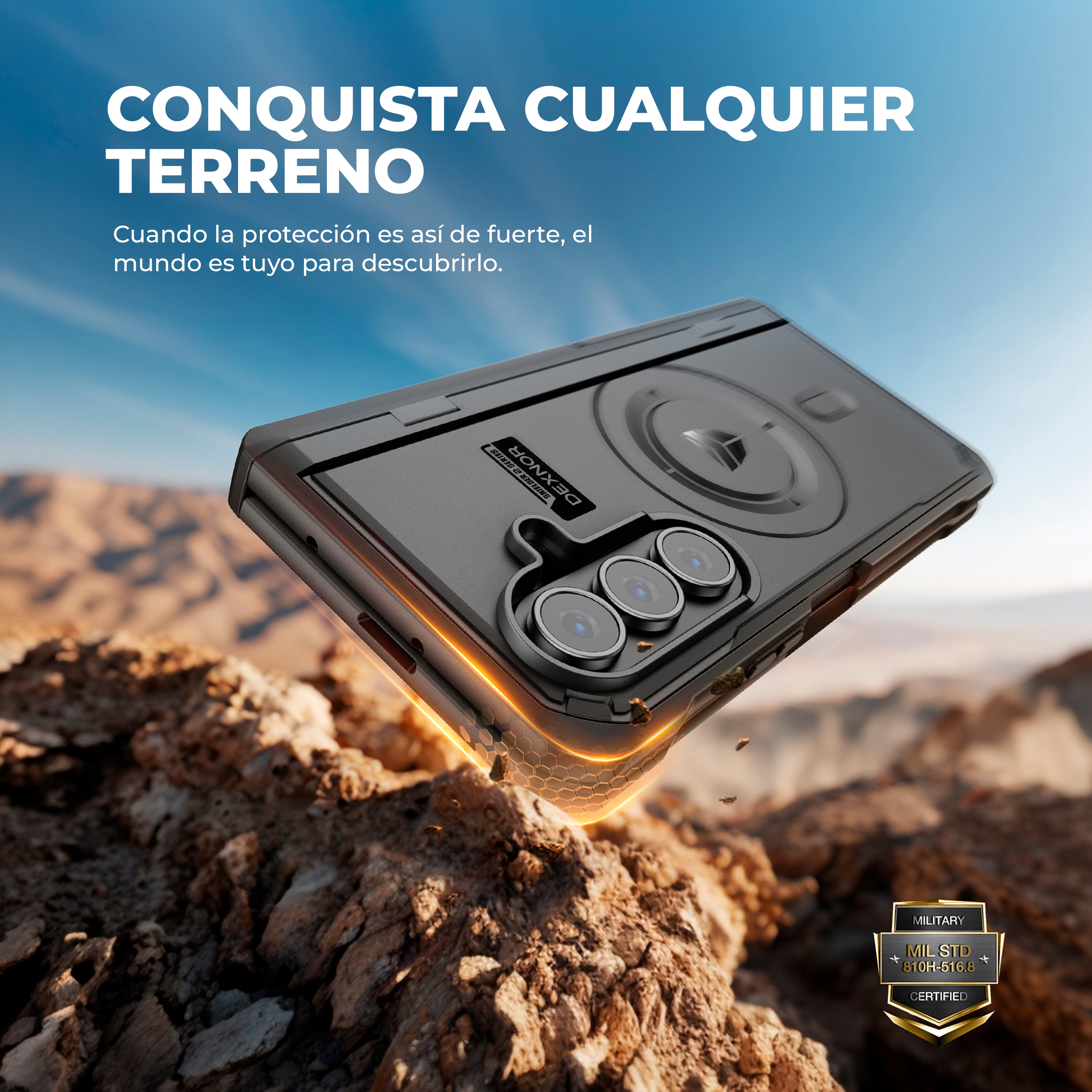 Case Dexnor Armor 360° - Galaxy Z Fold 7