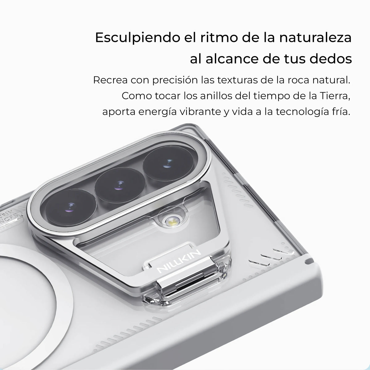 Case Nillkin Iceblade Prop Magnetic - Galaxy Z Fold 8 Ultra (Twilight Gray) (Magsafe)