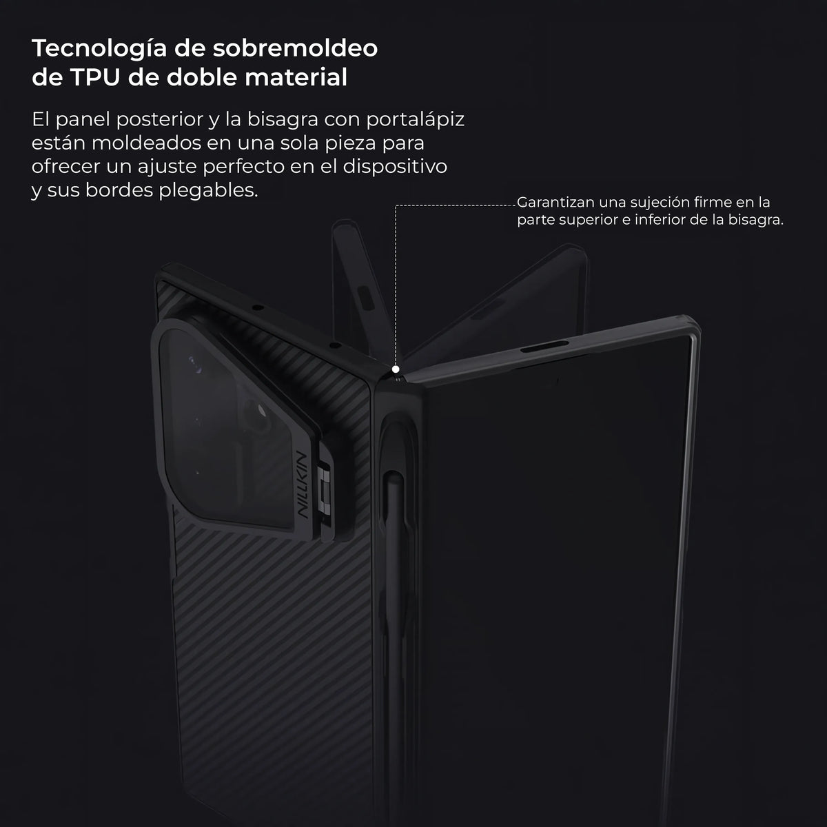 Case Nillkin Lens Guard CamShield Pro - Galaxy Z Fold 8 Ultra ( Incluye Lápiz )