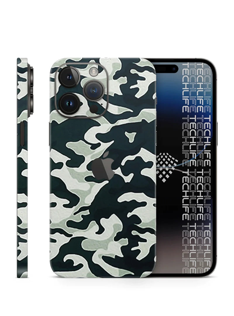 Skin Silver Camuflado Urbano iPhone 15 Pro