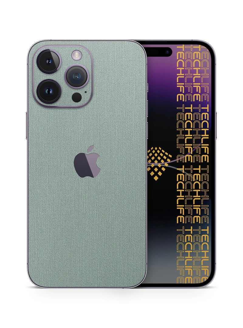 Skin Premium Mosaico verde acuarela iPhone 14 Pro Max