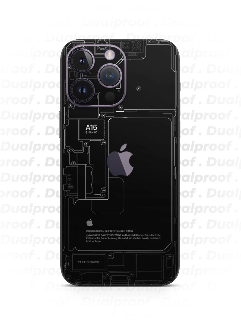 Skin iPhone 16 Pro Max - Fantasma Oscuro