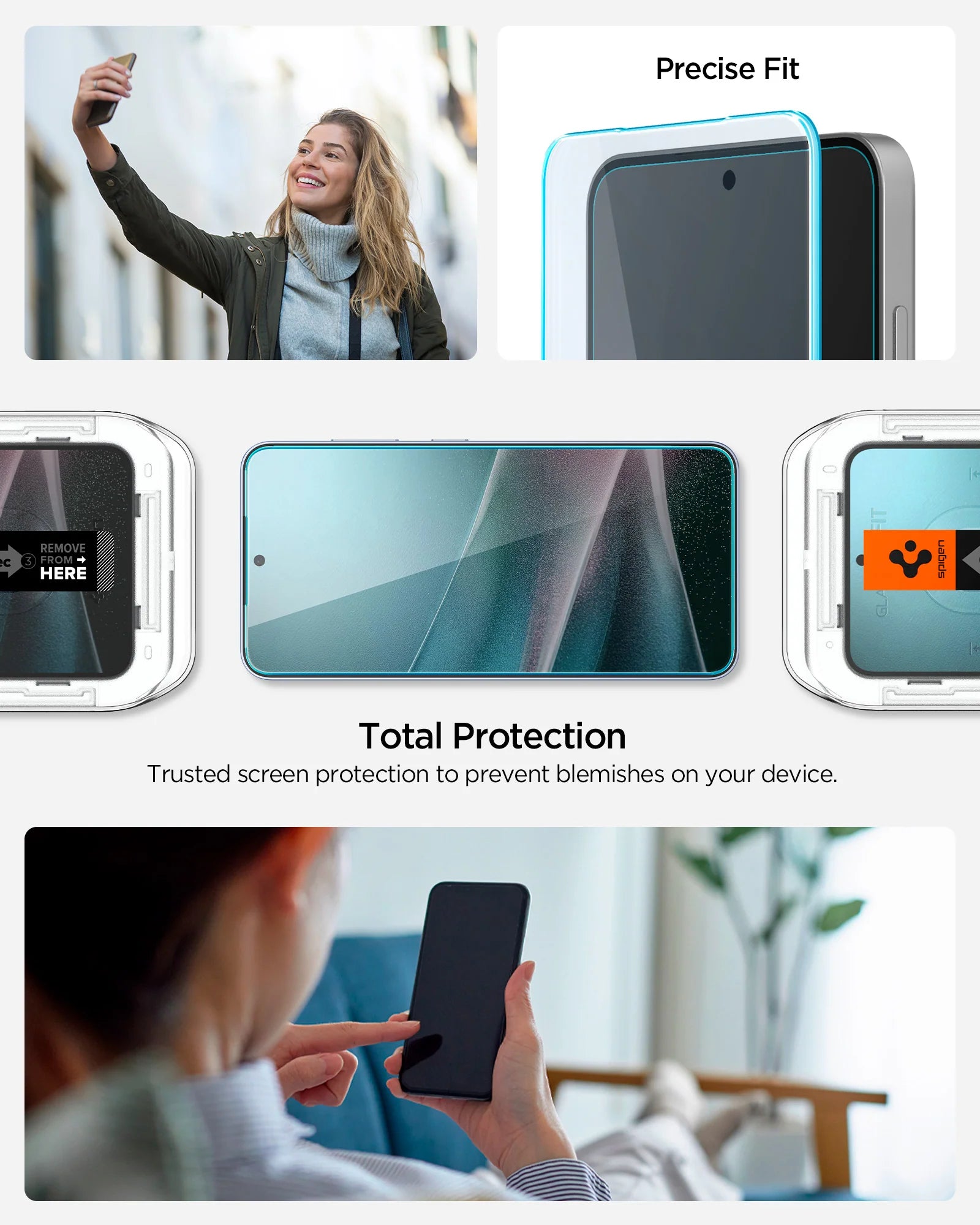 Protector de Pantalla Spigen GLAS.tR EZ Fit Pro Galaxy S25 Edge