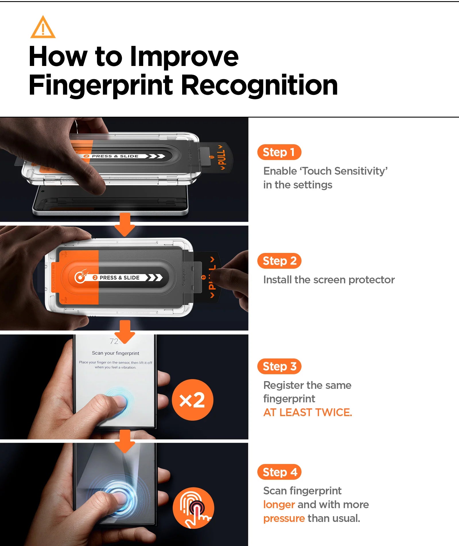 Protector de Pantalla Spigen GLAS.tR EZ Fit Pro Galaxy S25 Edge