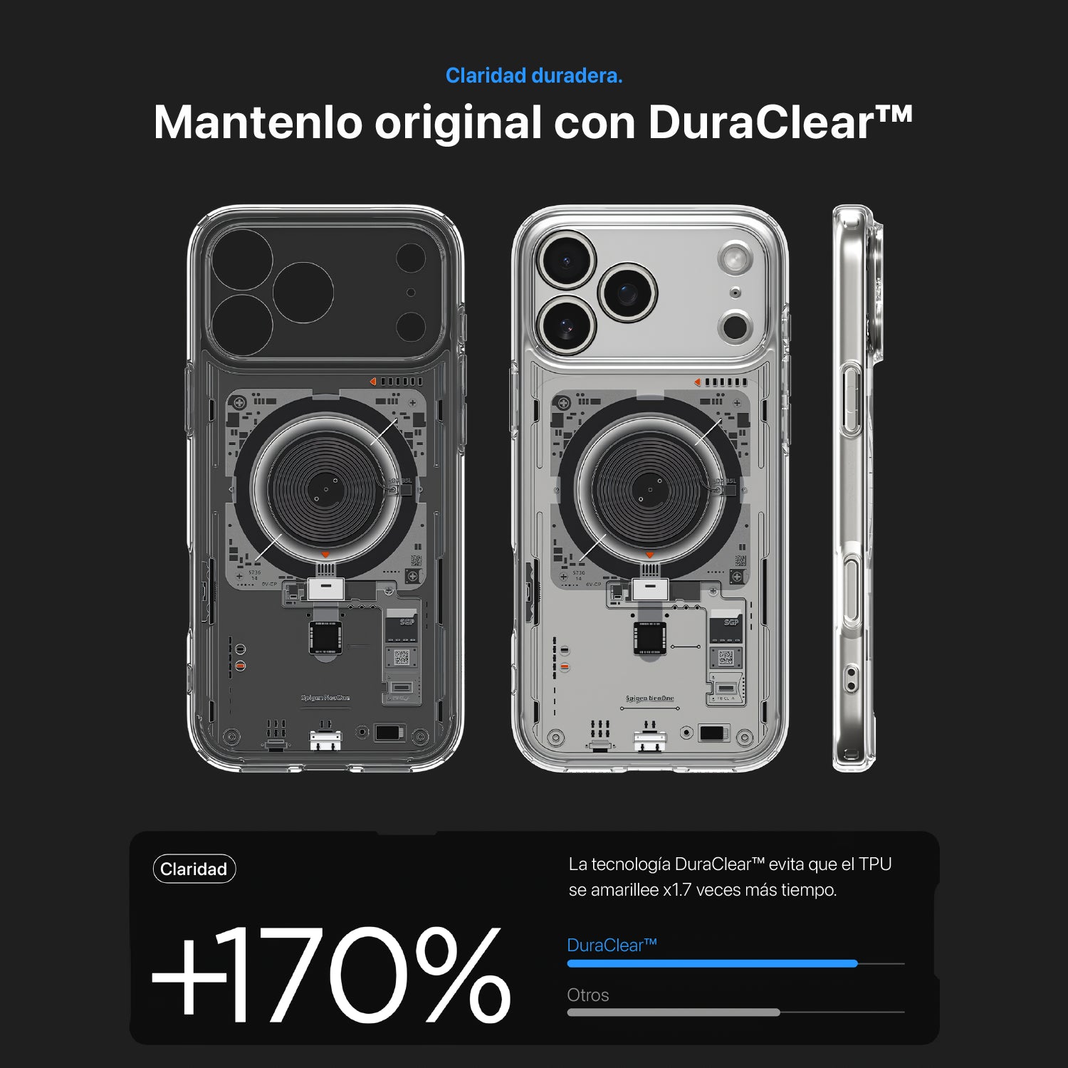 Case Spigen Ultra Hybrid Neo One - iPhone 17 Pro Max (Magsafe) + Control de Cámara