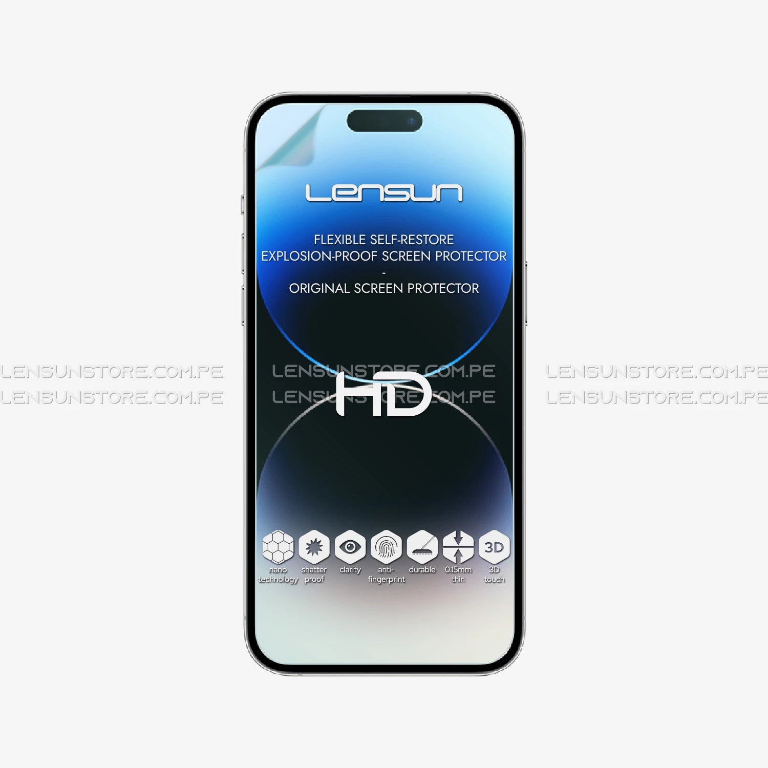 Protector de Pantalla Lensun HD iPhone 14 Pro Max