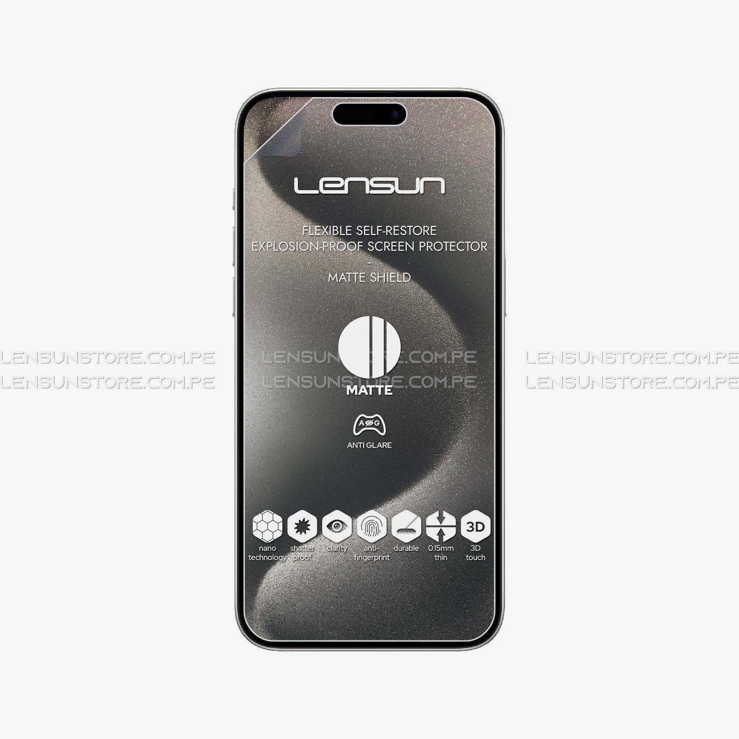 Protector de Pantalla Mate Anti-reflejo - iPhone 16 Pro Max