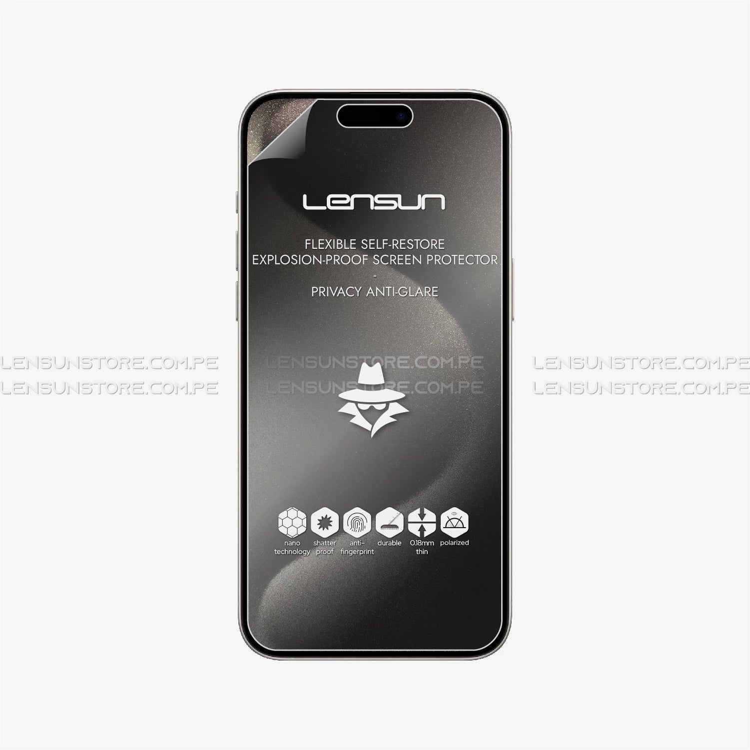 Protector de Pantalla Privacy Mate - iPhone 16 Pro Max
