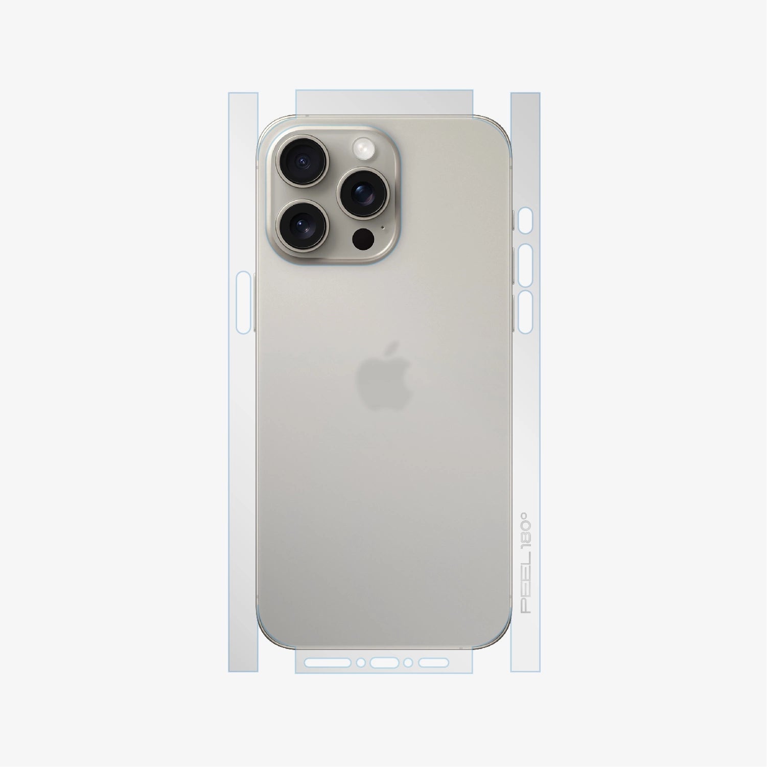 Peel Protector Cuerpo Invisible - iPhone 15 Pro