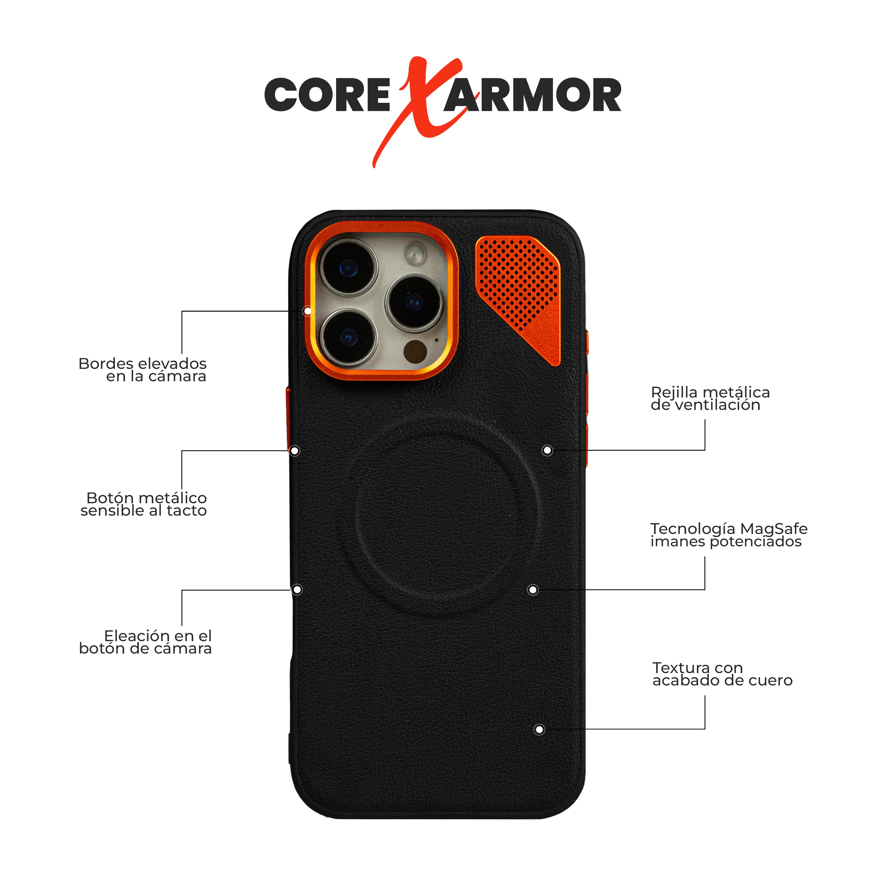 Case Core X Armor (Magsafe) - iPhone 16 Pro