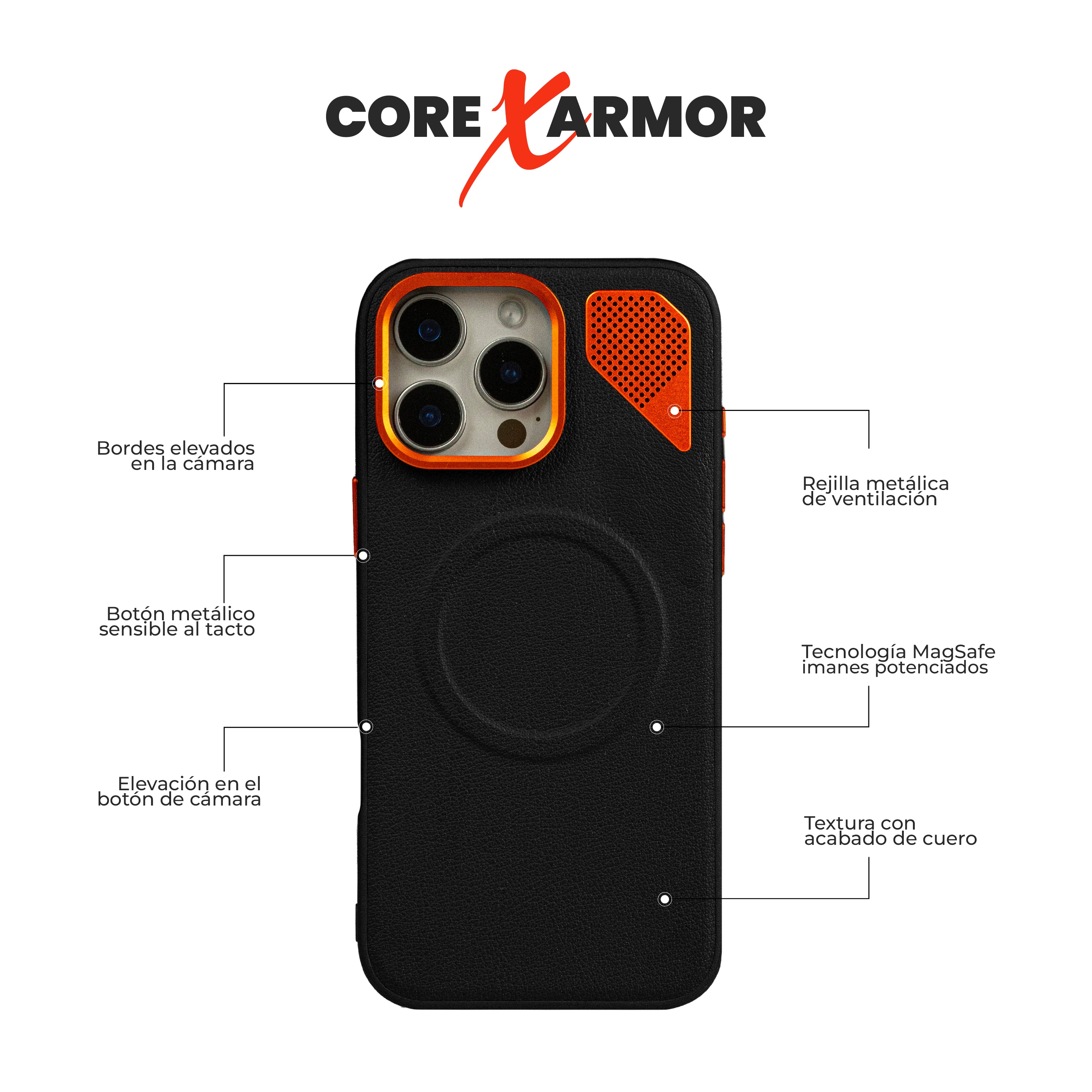 Case Core X Armor - iPhone 16 Pro (MagSafe)