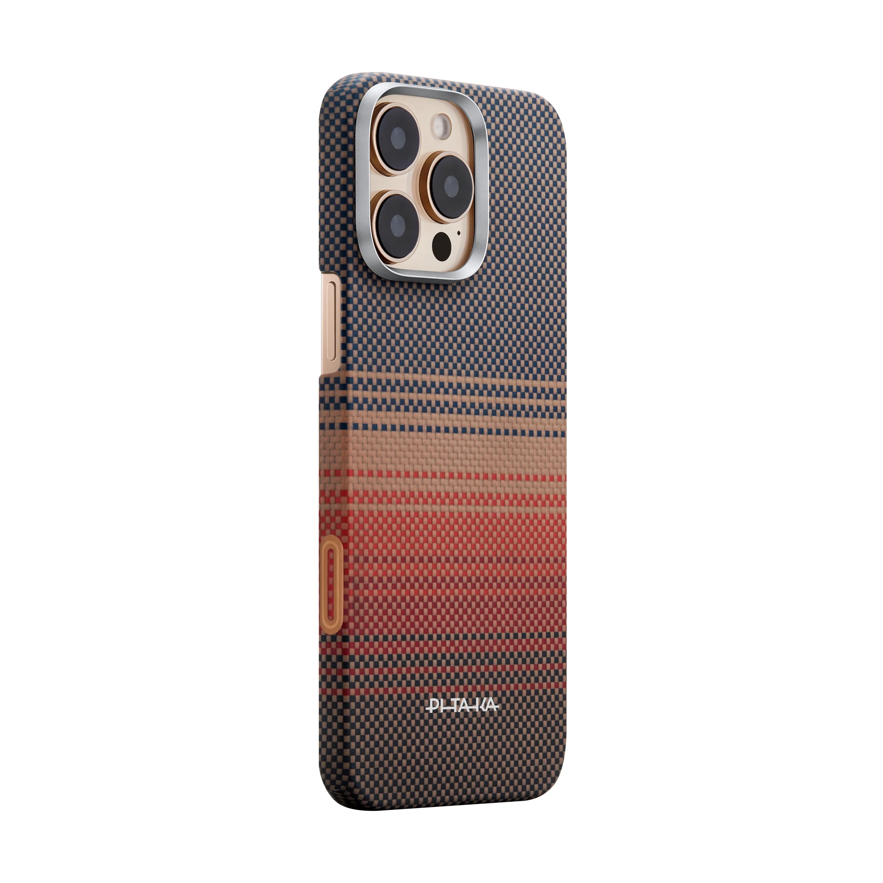 Case Pitaka Edge Moment · Sunset PitaTap - iPhone 16 Pro Max