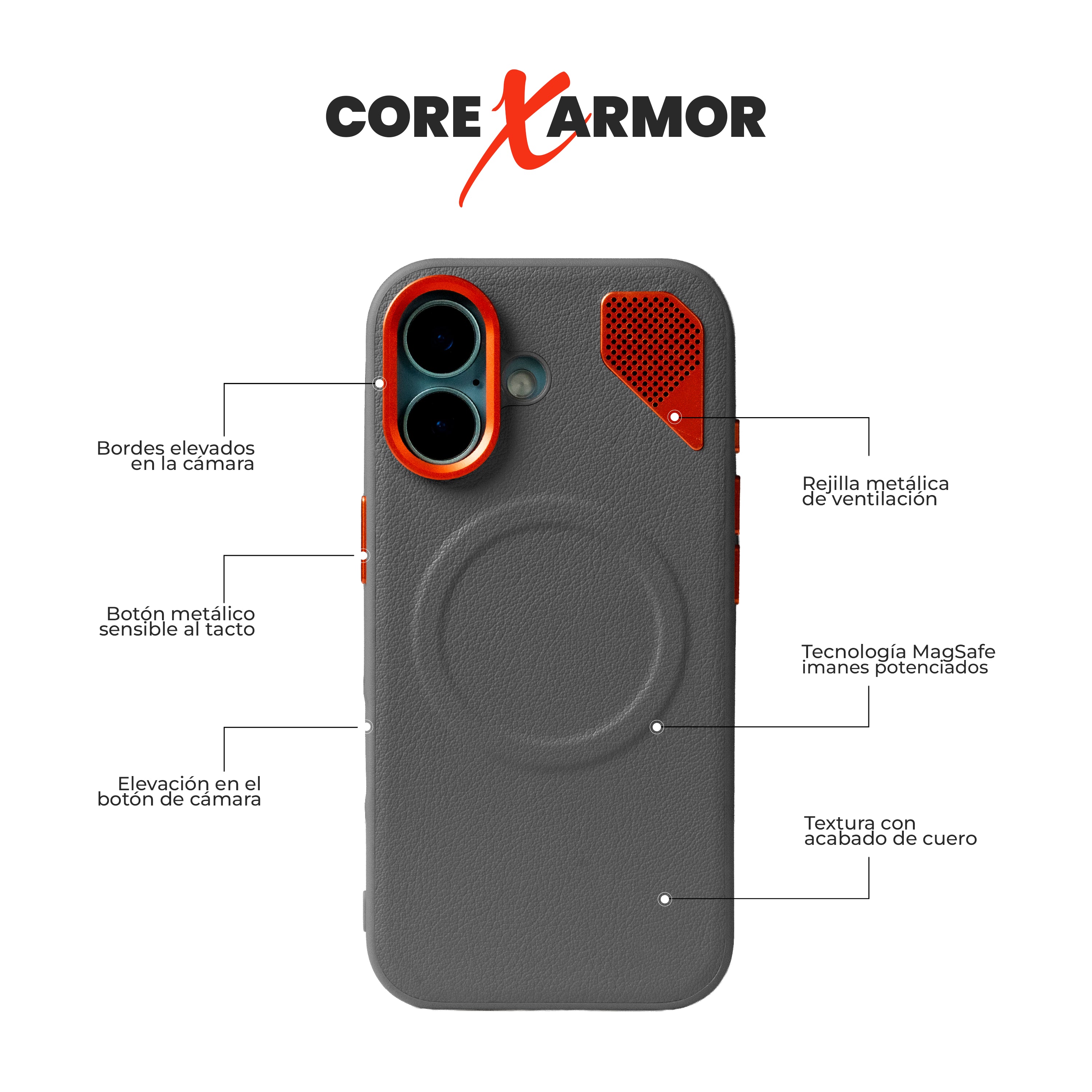 Case Core X Armor - iPhone 17 (MagSafe)