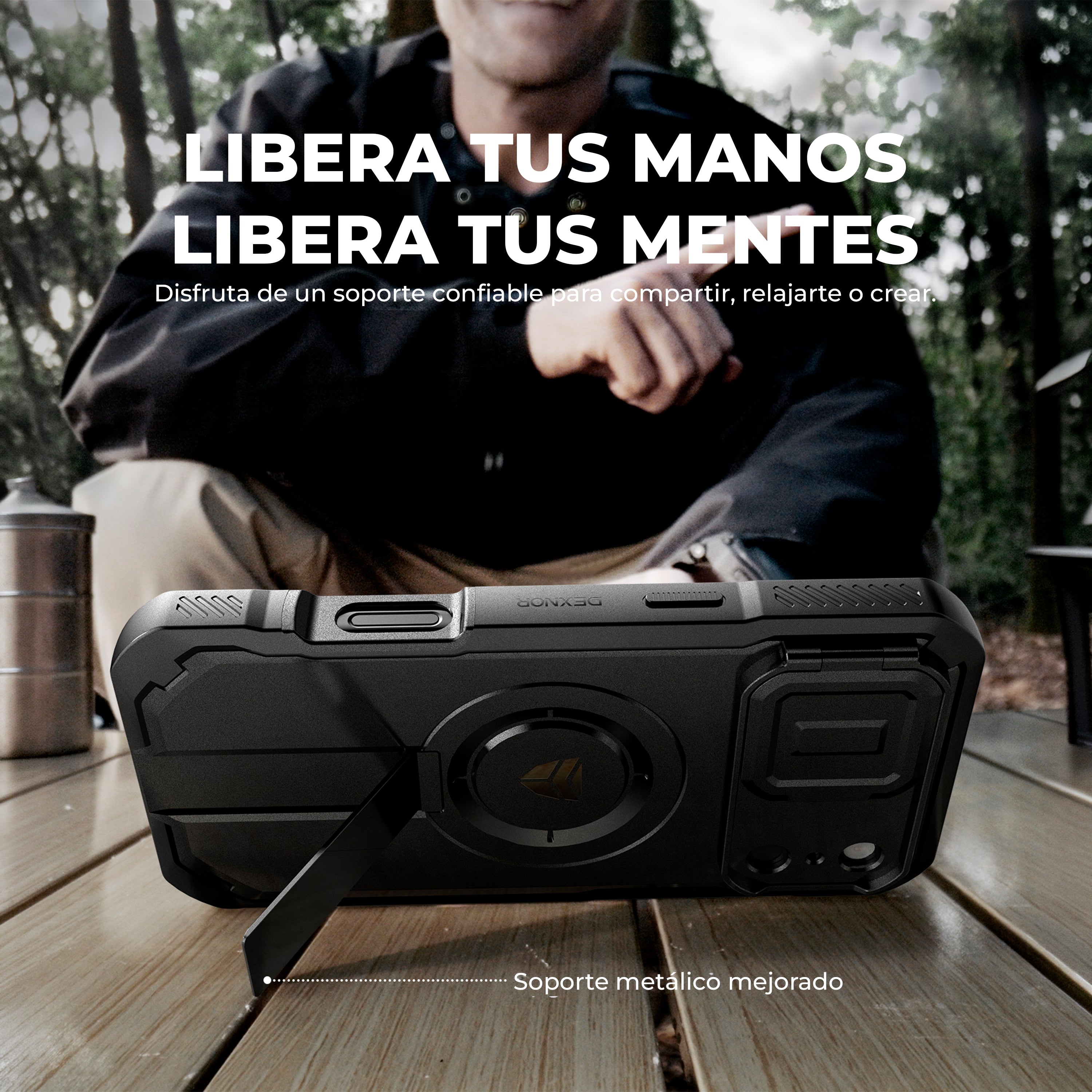 Case Dexnor Armor 360° - iPhone 17 Pro Max (con Mica)