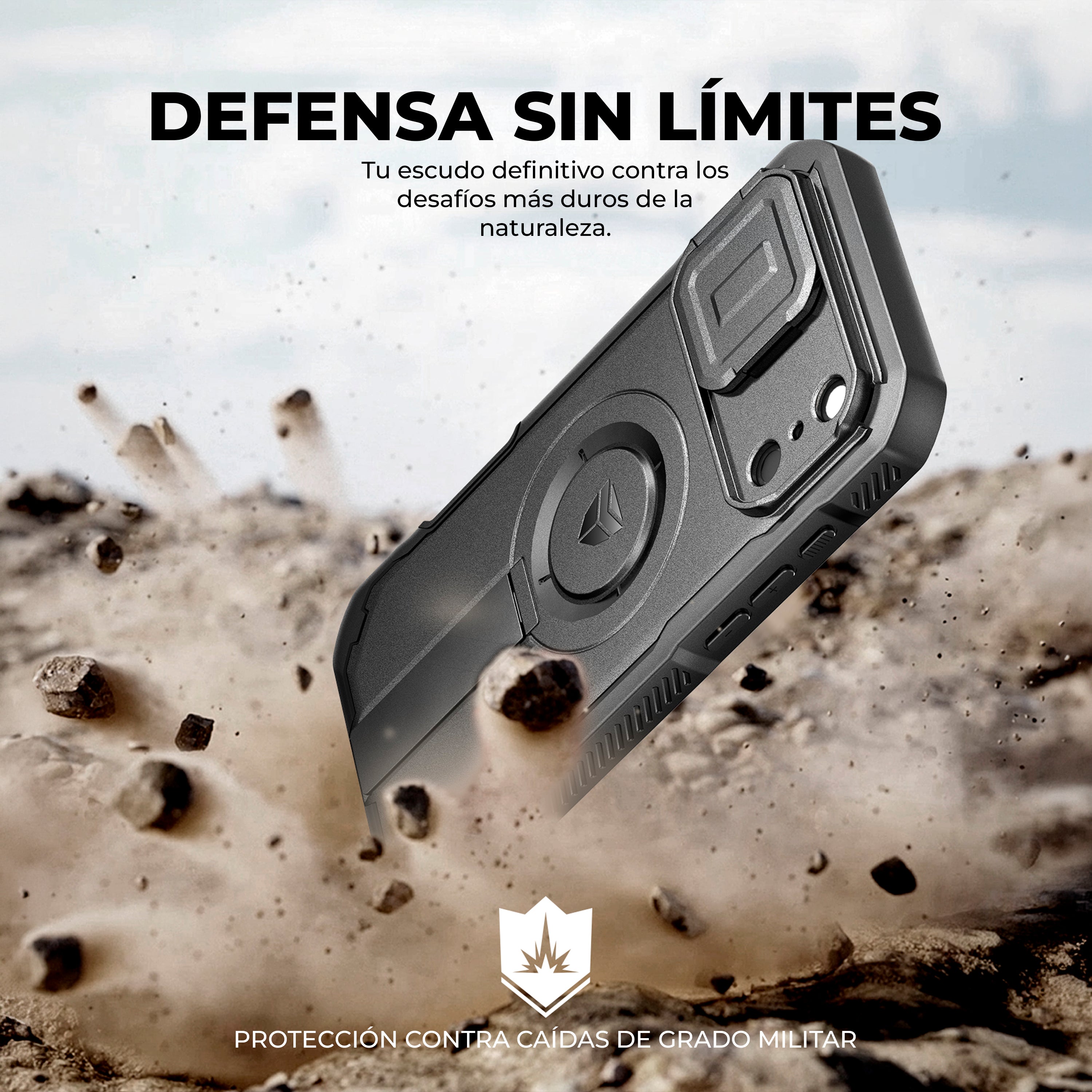 Case Dexnor Armor 360° - iPhone 17 Pro (con Mica)
