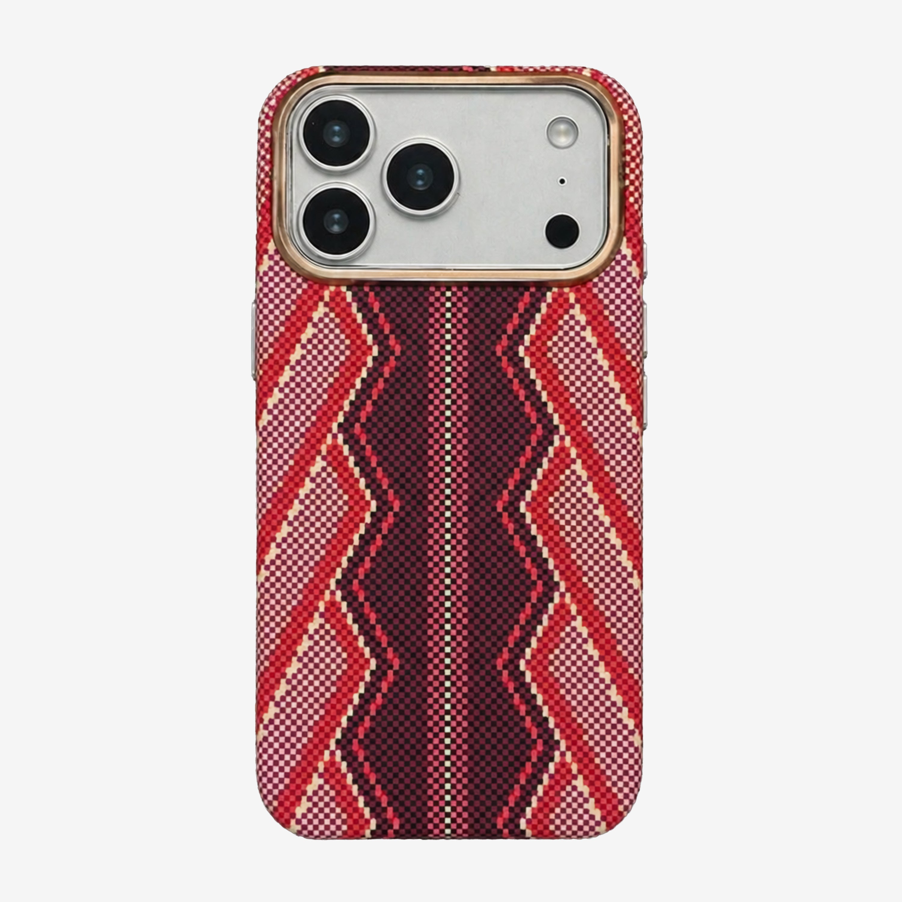 Case Luxo Diseño Fibra de Carbono - iPhone 17 Pro Max (Textil) (Magsafe)