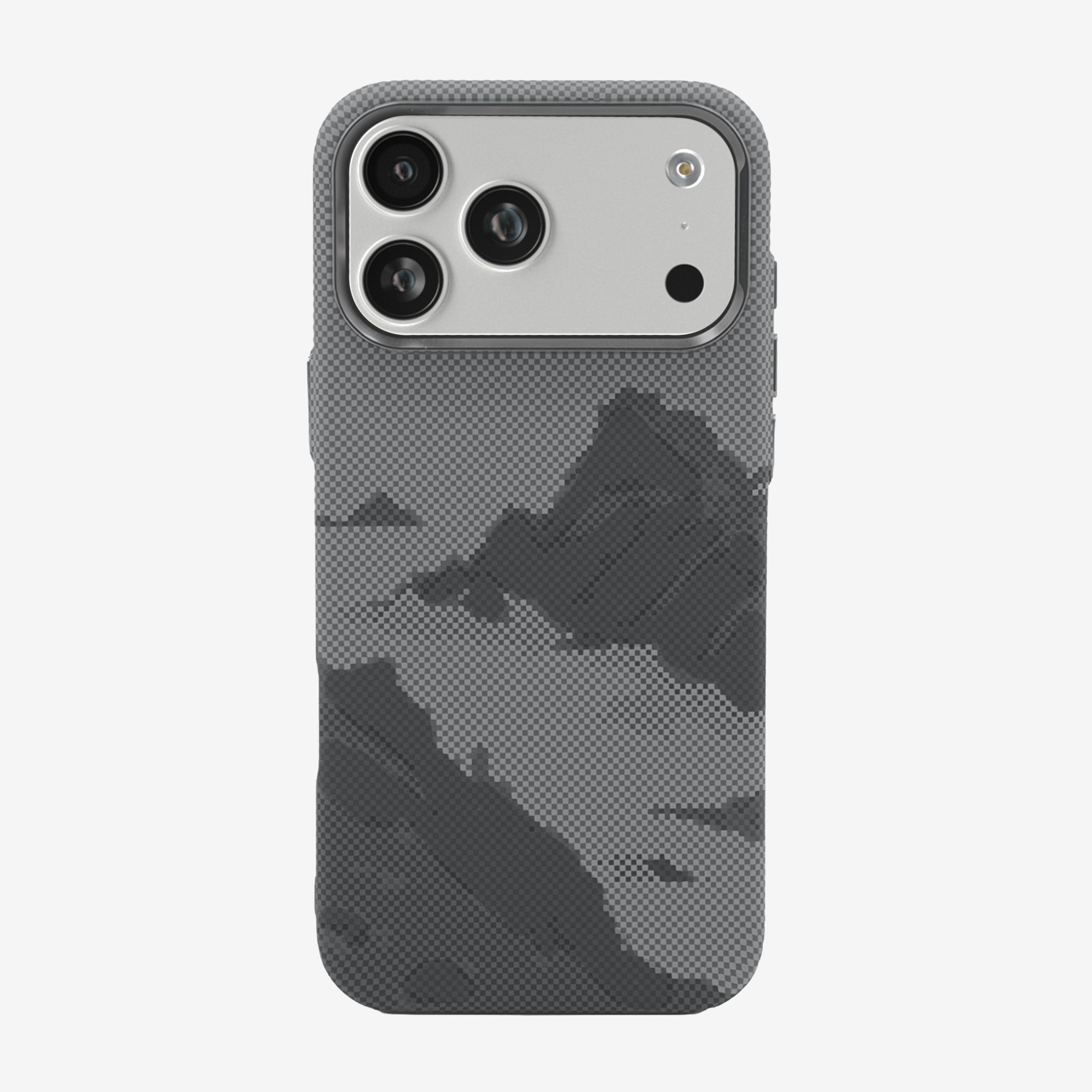 Case Luxo Diseño Fibra de Carbono - iPhone 17 Pro Max (Mountain) ( Magsafe)