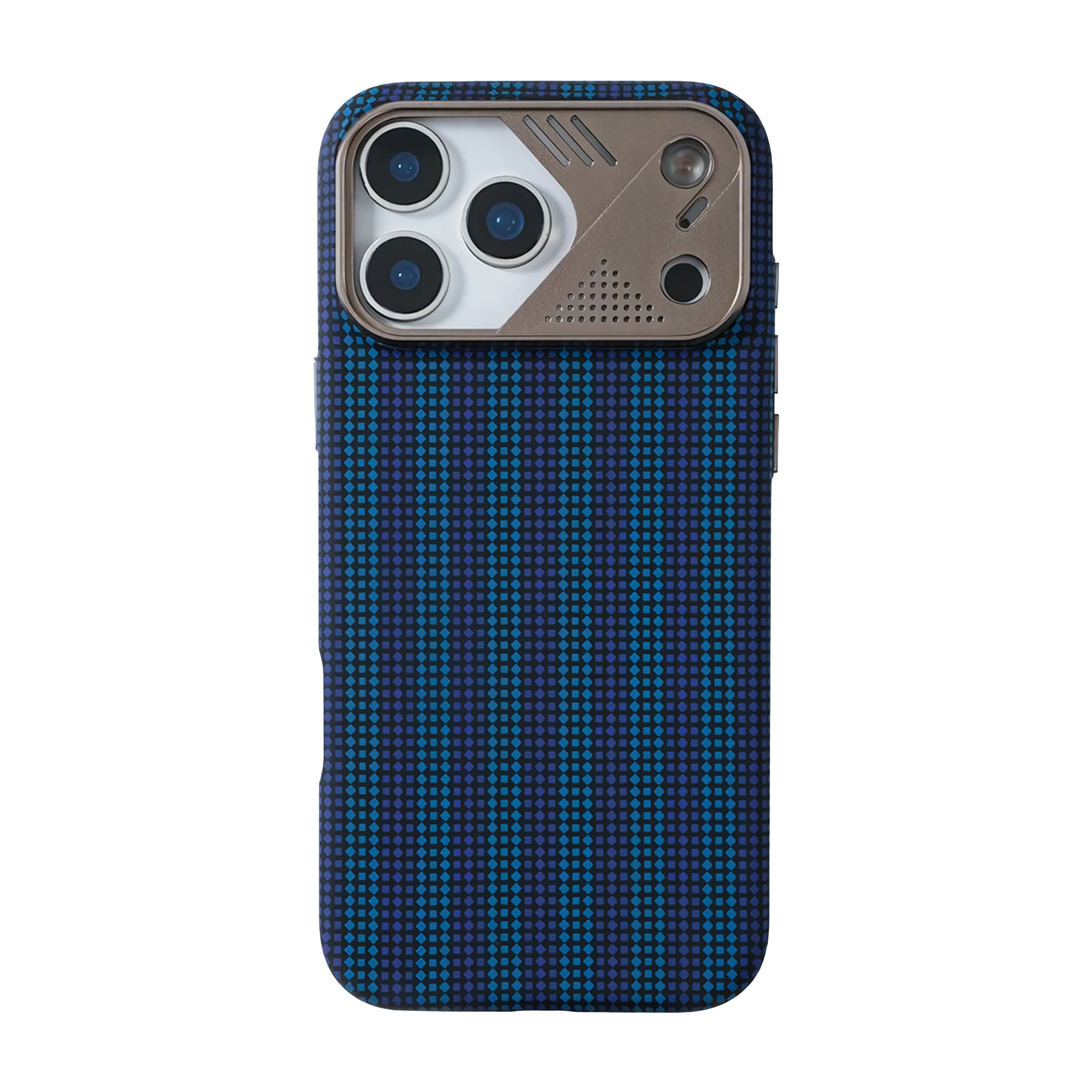 Case Delgado Luxo Metal - iPhone 17 Pro Max (Monocromo) (Magsafe)