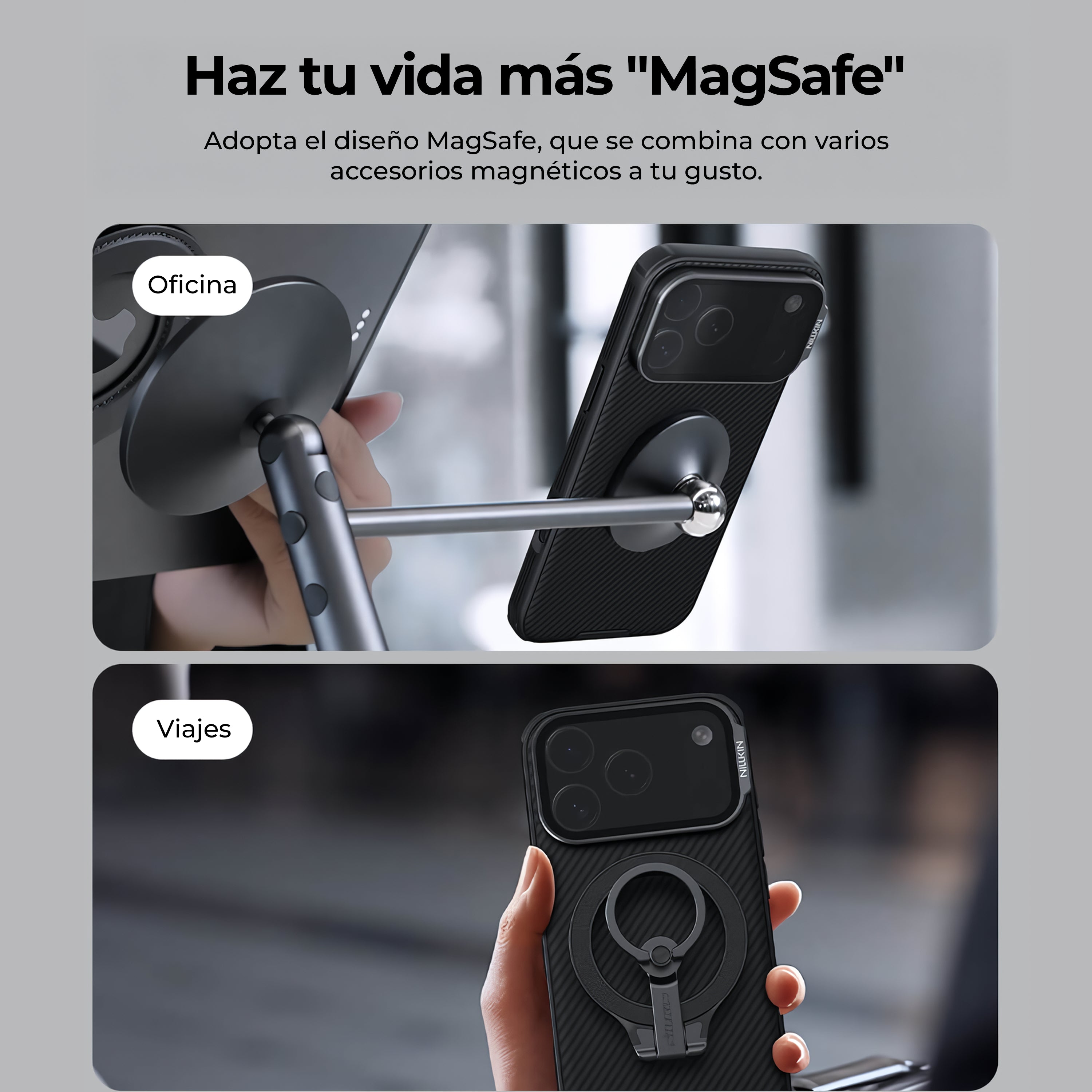 Case Nillkin CamShield Prop - iPhone 17 Pro Max ( Lente Oscuro ) (Magsafe)