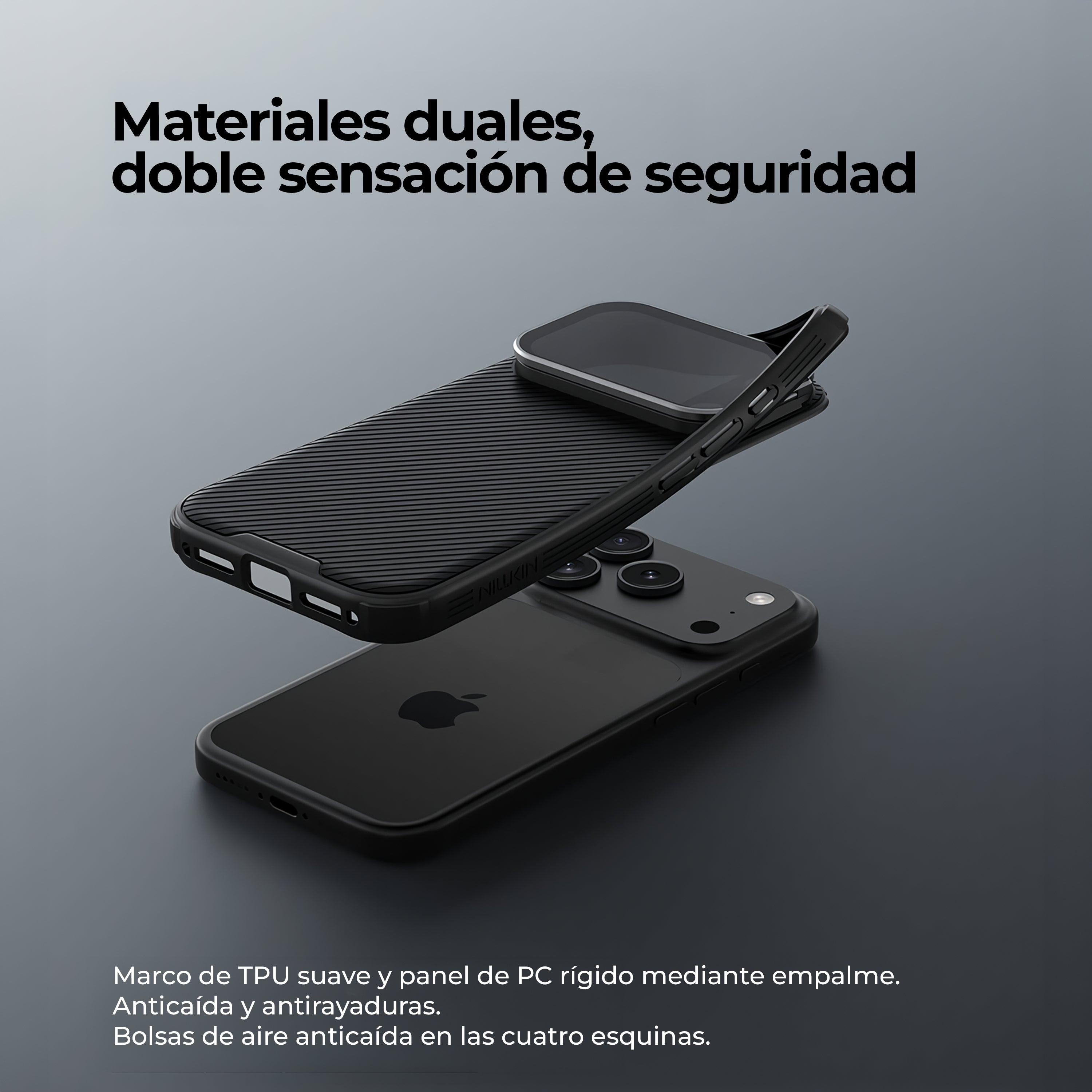 Case Nillkin CamShield Prop - iPhone 17 Pro Max ( Lente Oscuro ) (Magsafe)