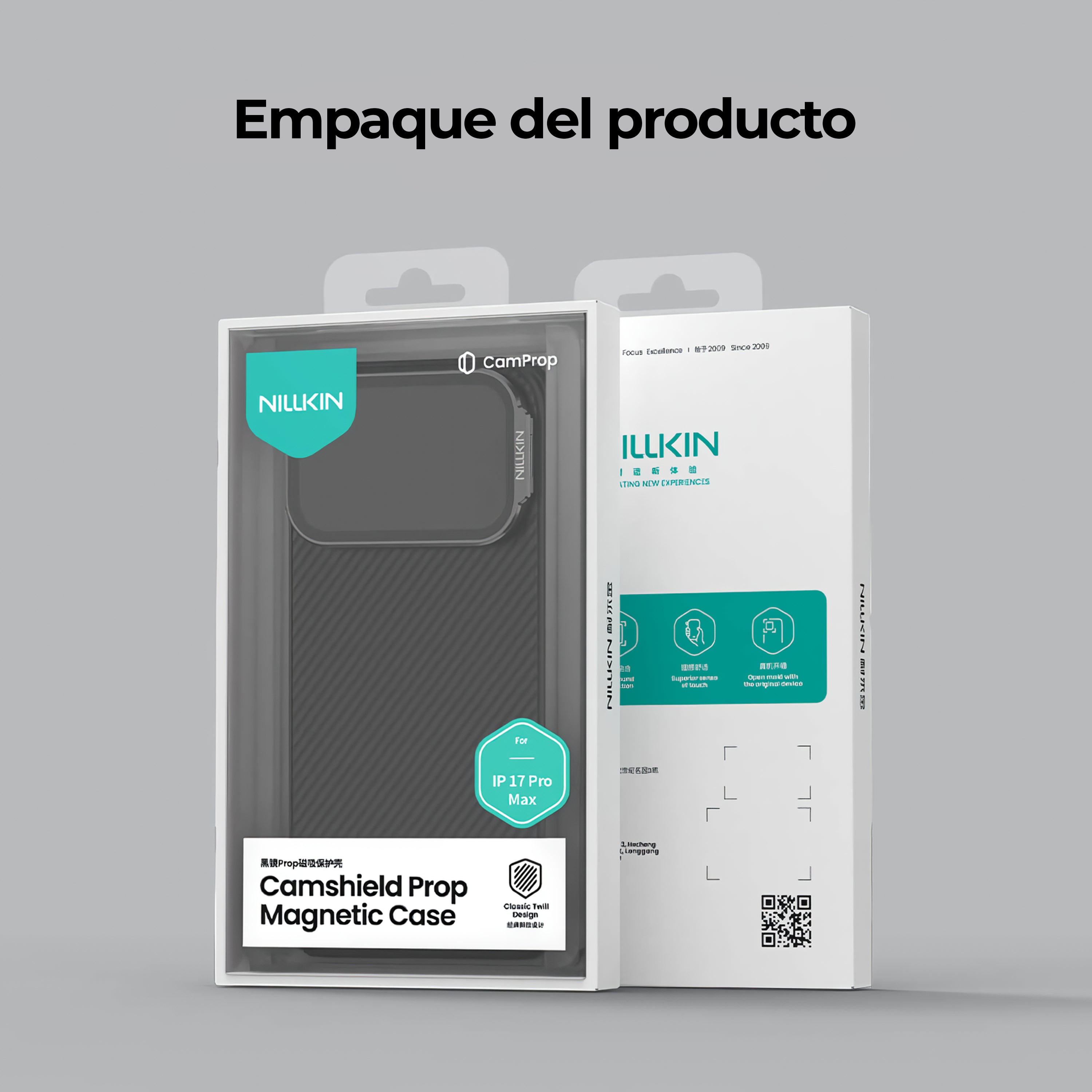 Case Nillkin CamShield Prop - iPhone 17 Pro Max ( Lente Oscuro ) (Magsafe)