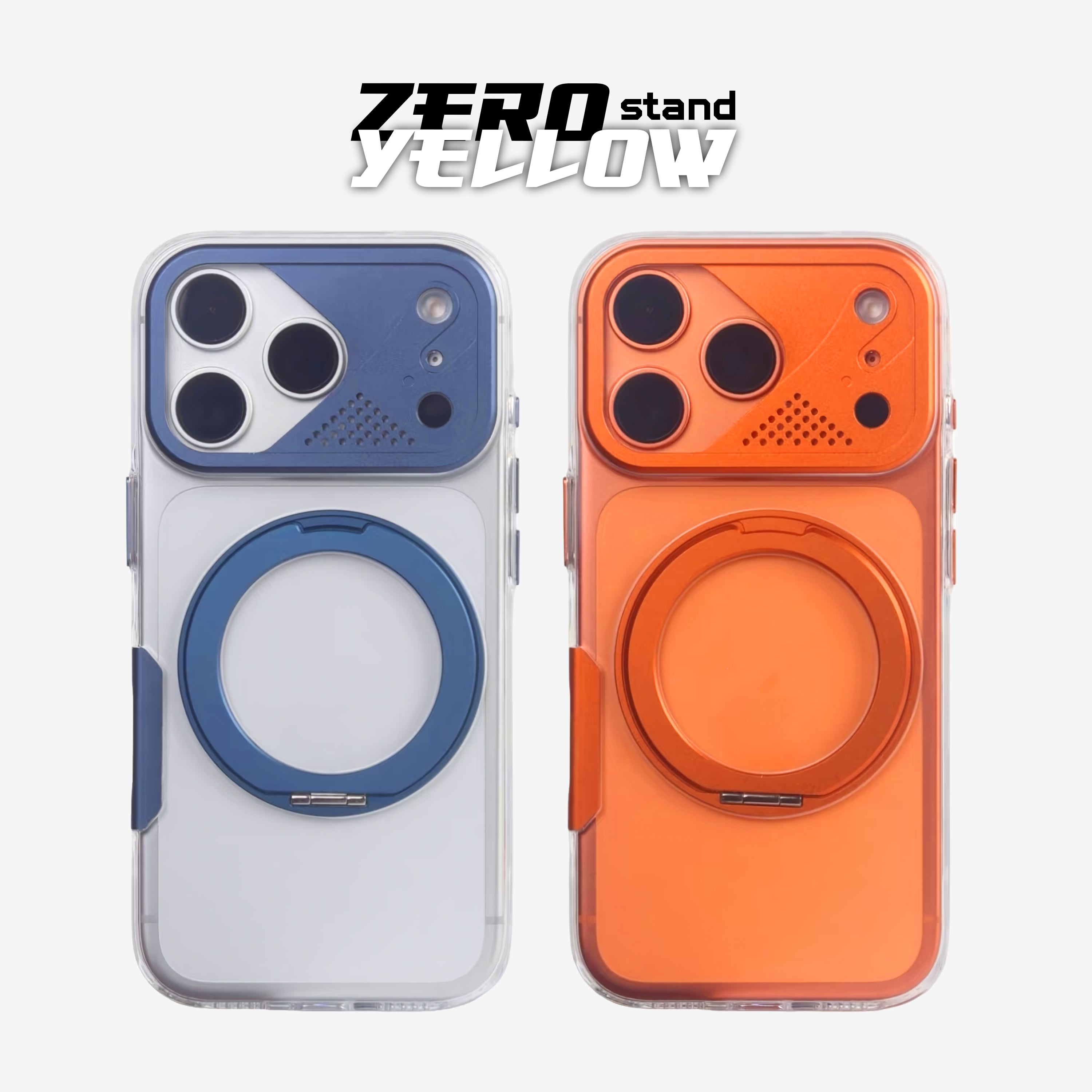 Case Zero Yellow Stand - iPhone 17 Pro Max (Magsafe)