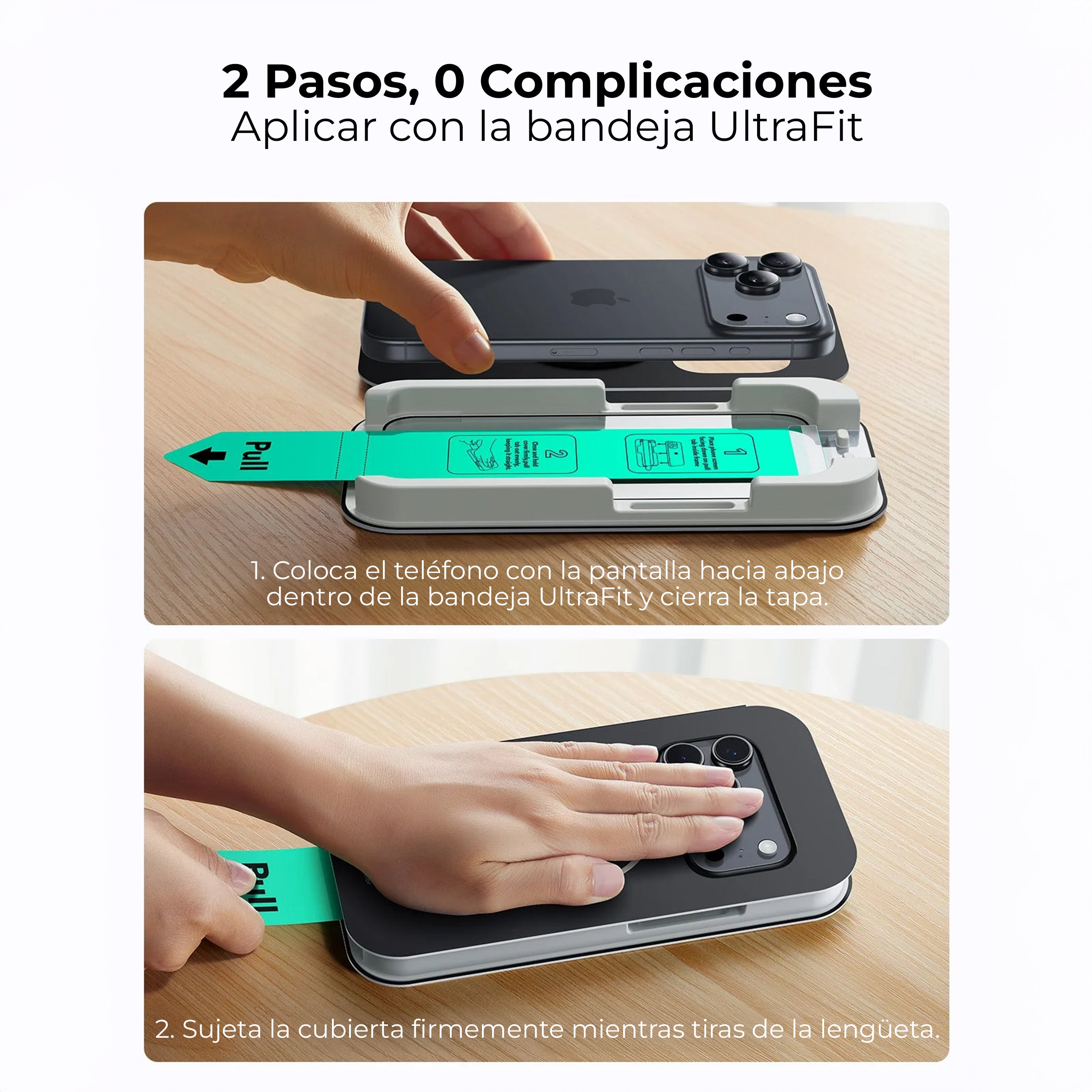 Protector de Pantalla Vidrio HD ESR iPhone 17 Pro