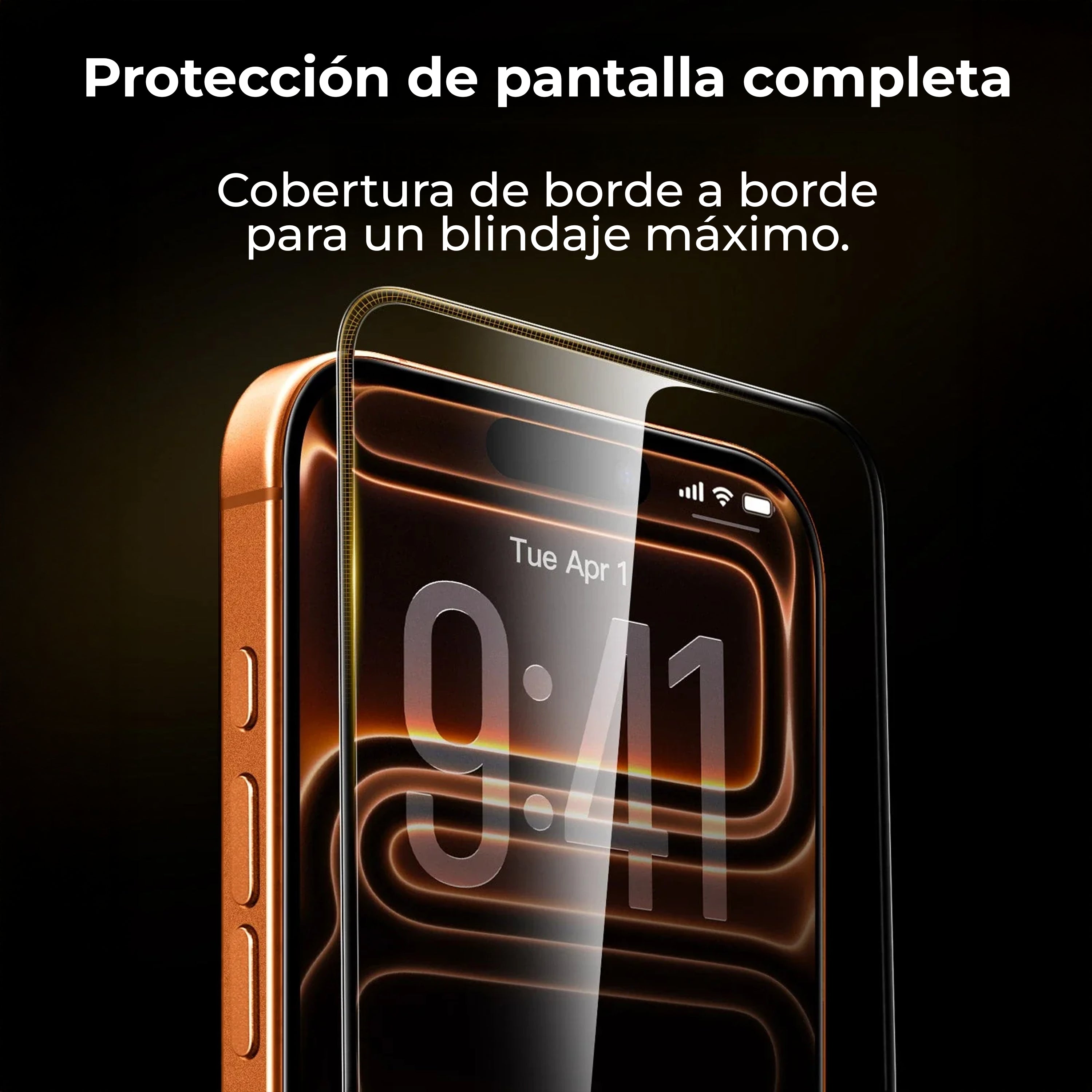 Protector de Pantalla Vidrio HD Premiun ESR iPhone 17 Pro Max