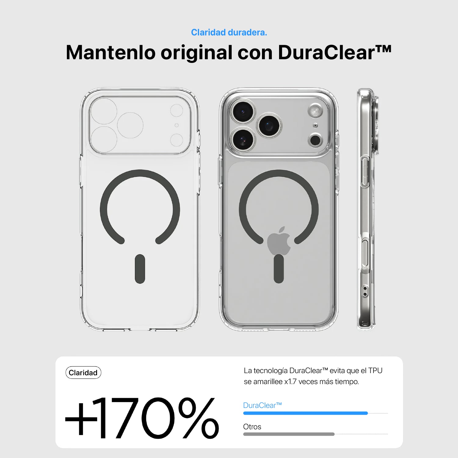 Case Spigen Crystal Hybrid iPhone 17 Pro (MagSafe)