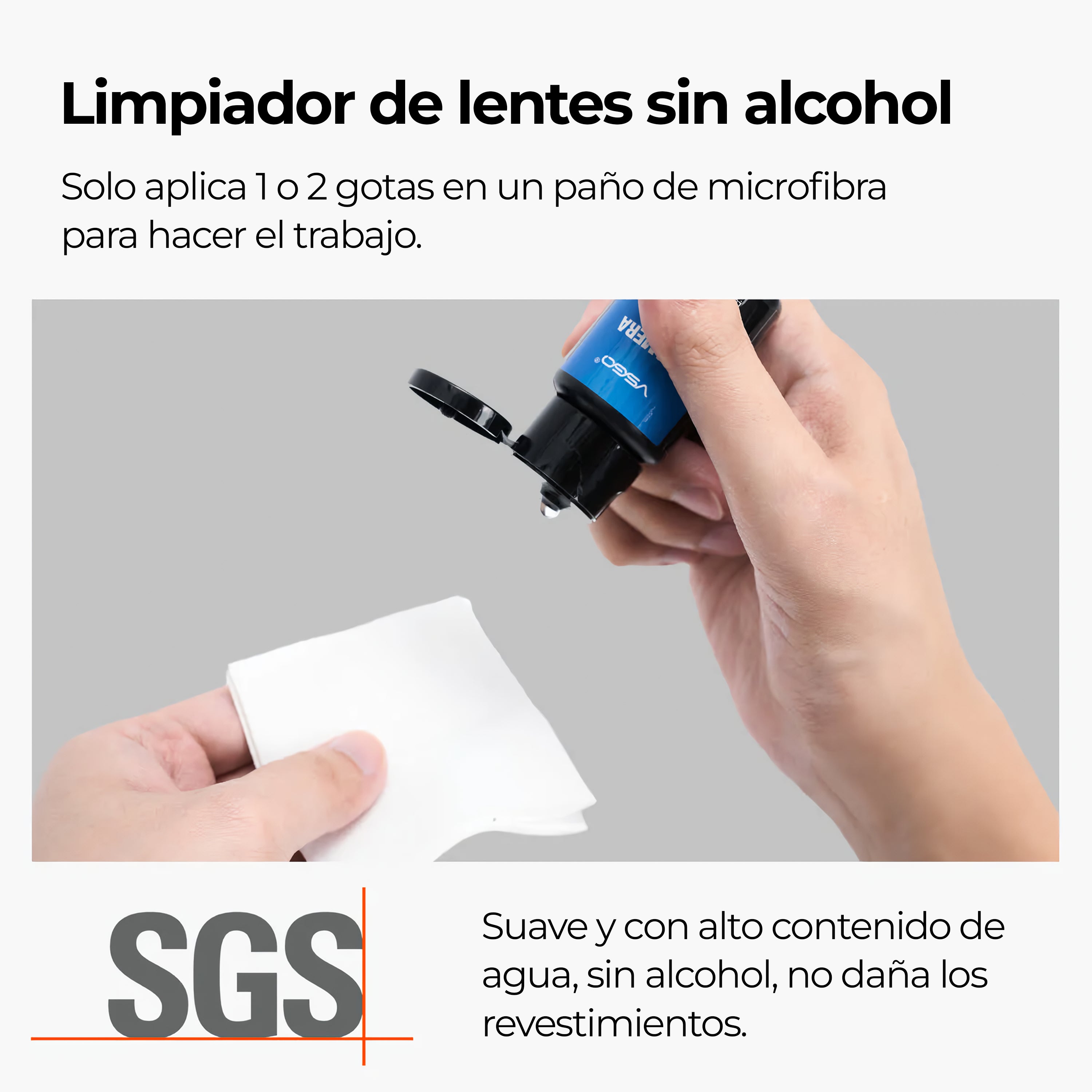 Kit de Limpieza Fotográfica VSGO 19 en 1 - Mantenimiento de Cámara