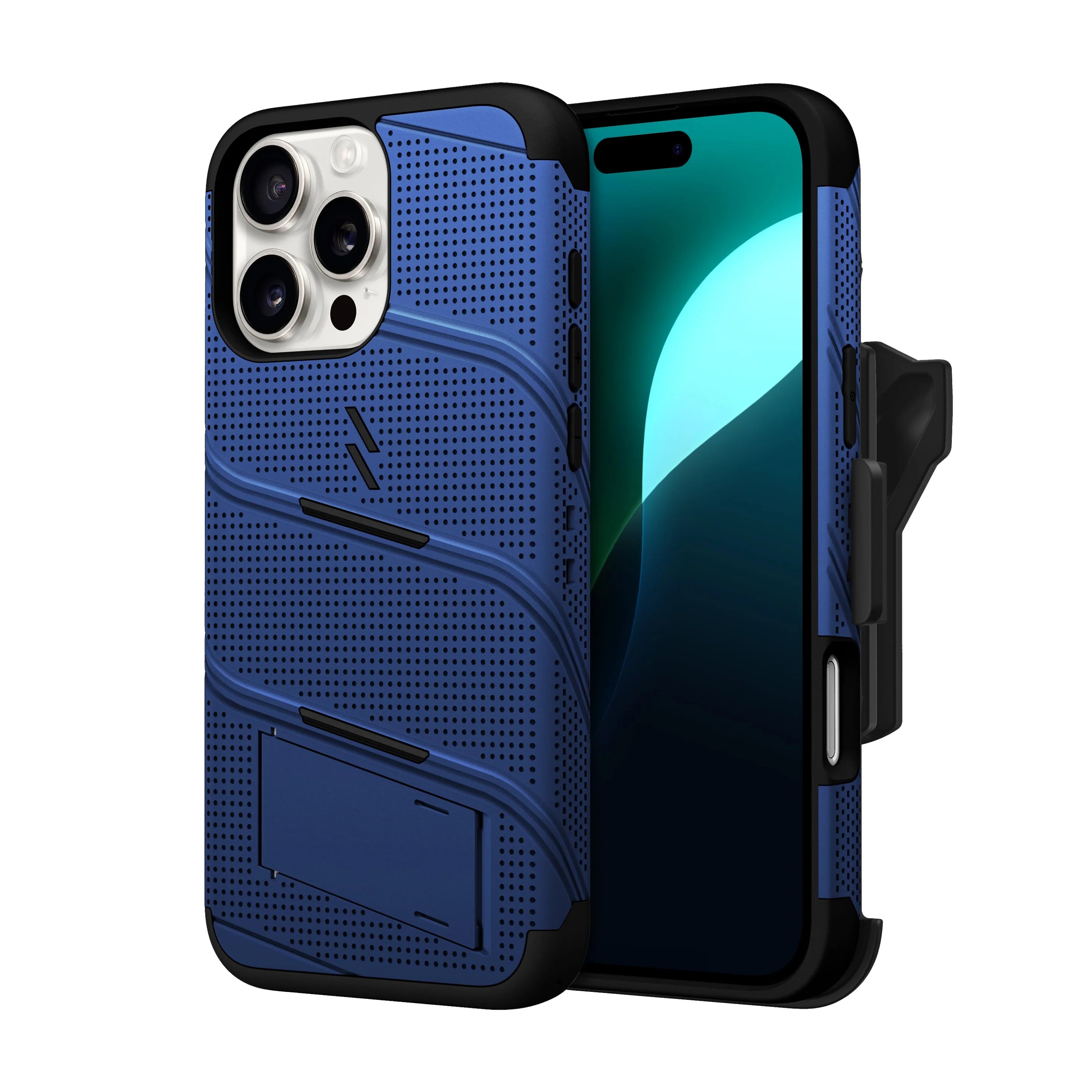 Case Zizo Bolt + Vidrio Templado 9H  iPhone 16 Pro Max