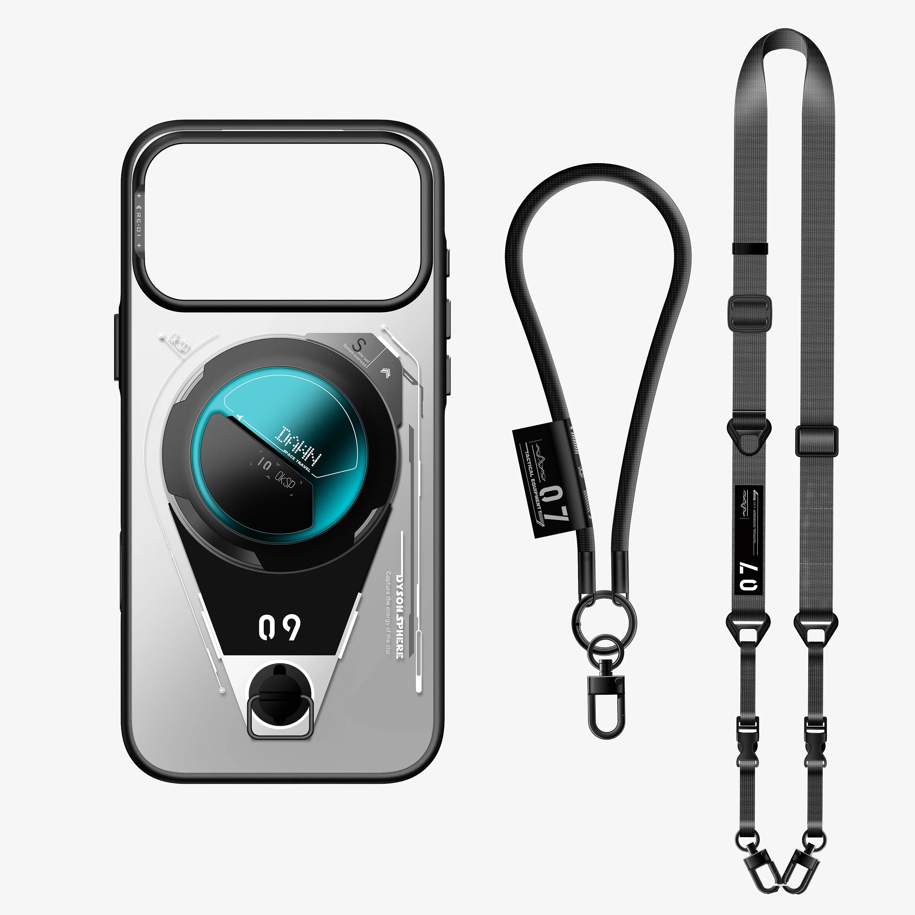 Tri-Pack: Case + Enfriador + Strap OKSP - iPhone 17 Pro Max (MagSafe)