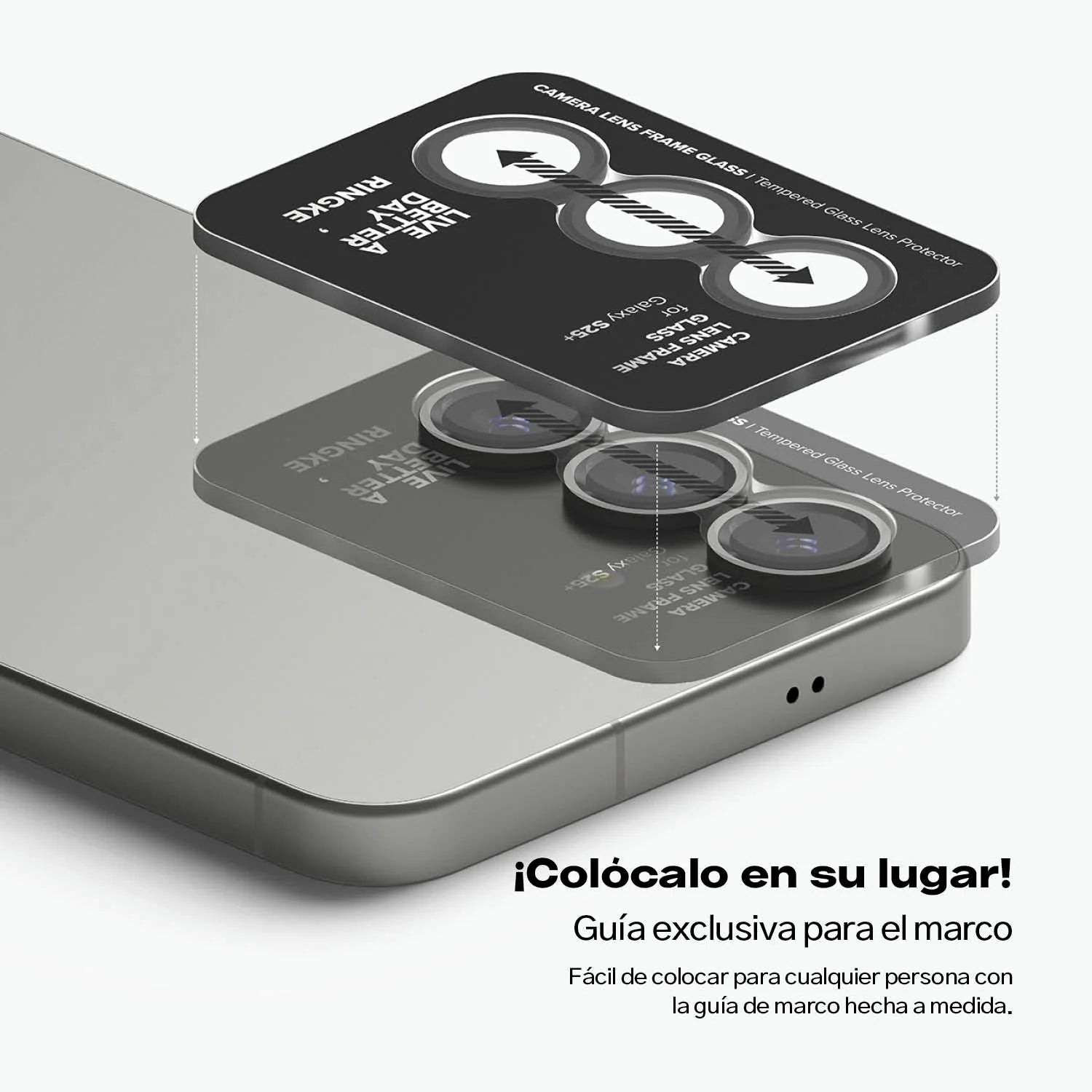 Protector de Cámara Ringke Lens Frame Galaxy S25 Plus (2 Pack)