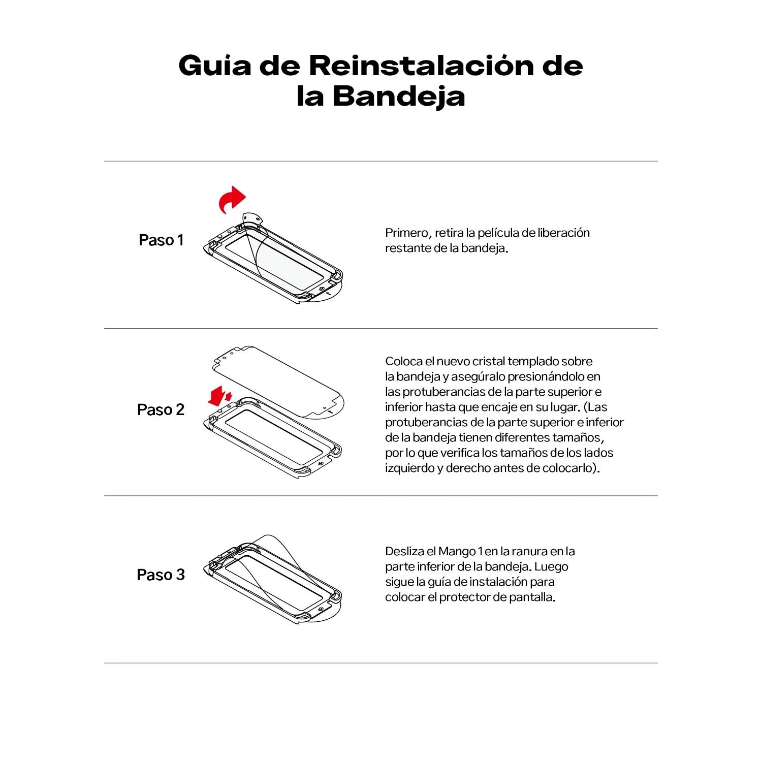 Protector de Pantalla Vidrio Ringke Galaxy S25 Plus / S24 Plus (Instalador) 1 und