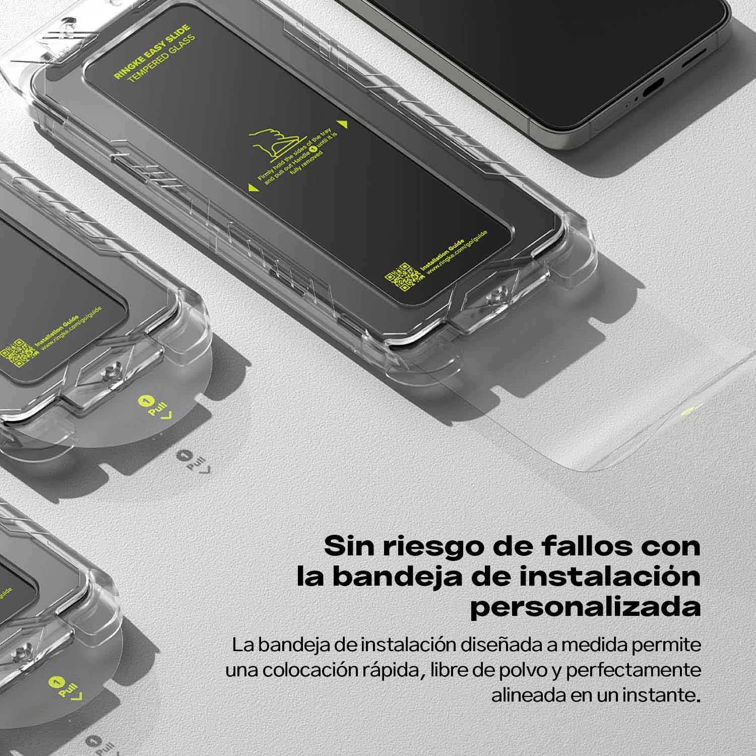 Protector de Pantalla Vidrio Ringke Galaxy S25 Plus / S24 Plus (Instalador) 1 und