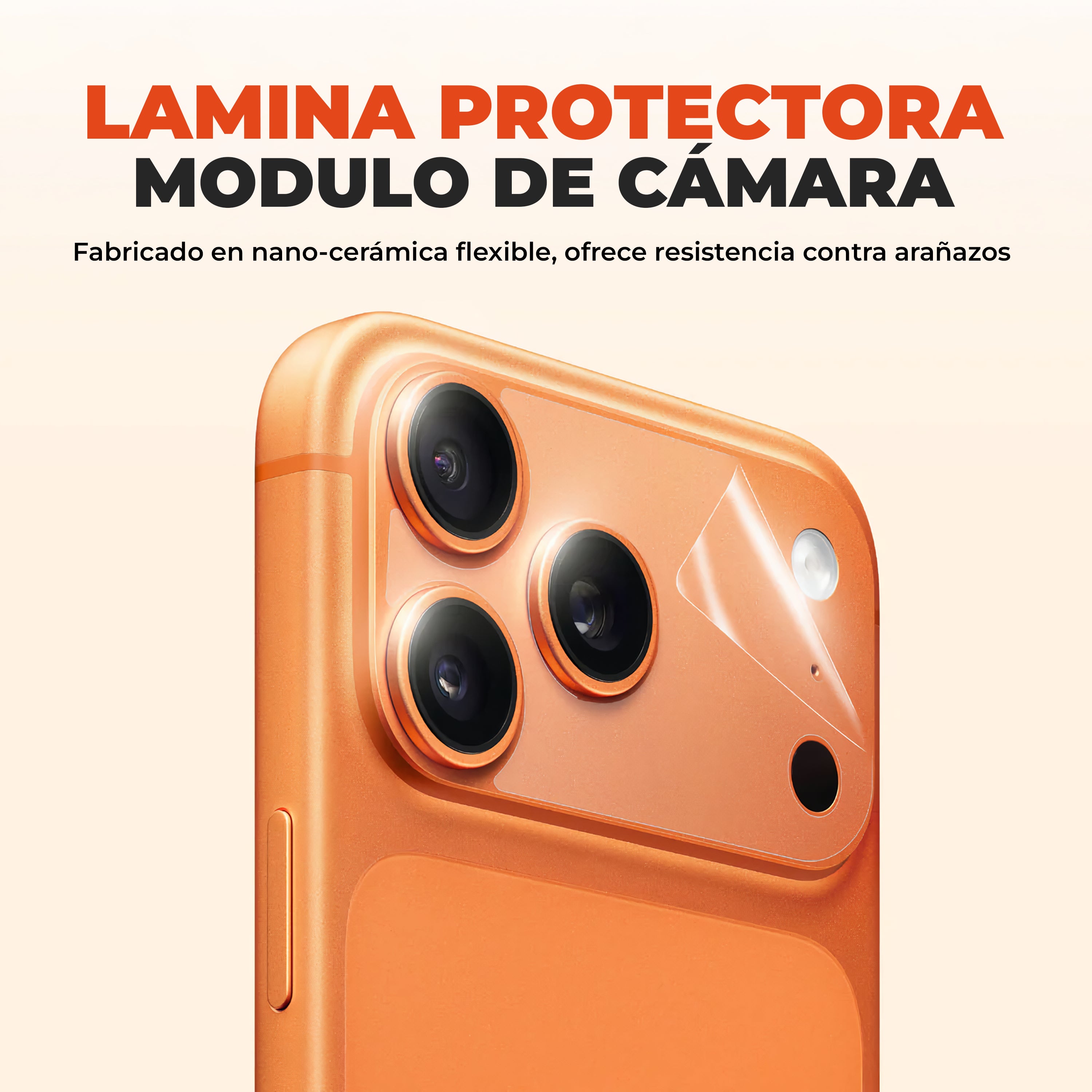 Protector de Módulo de Cámara iPhone 17 Pro