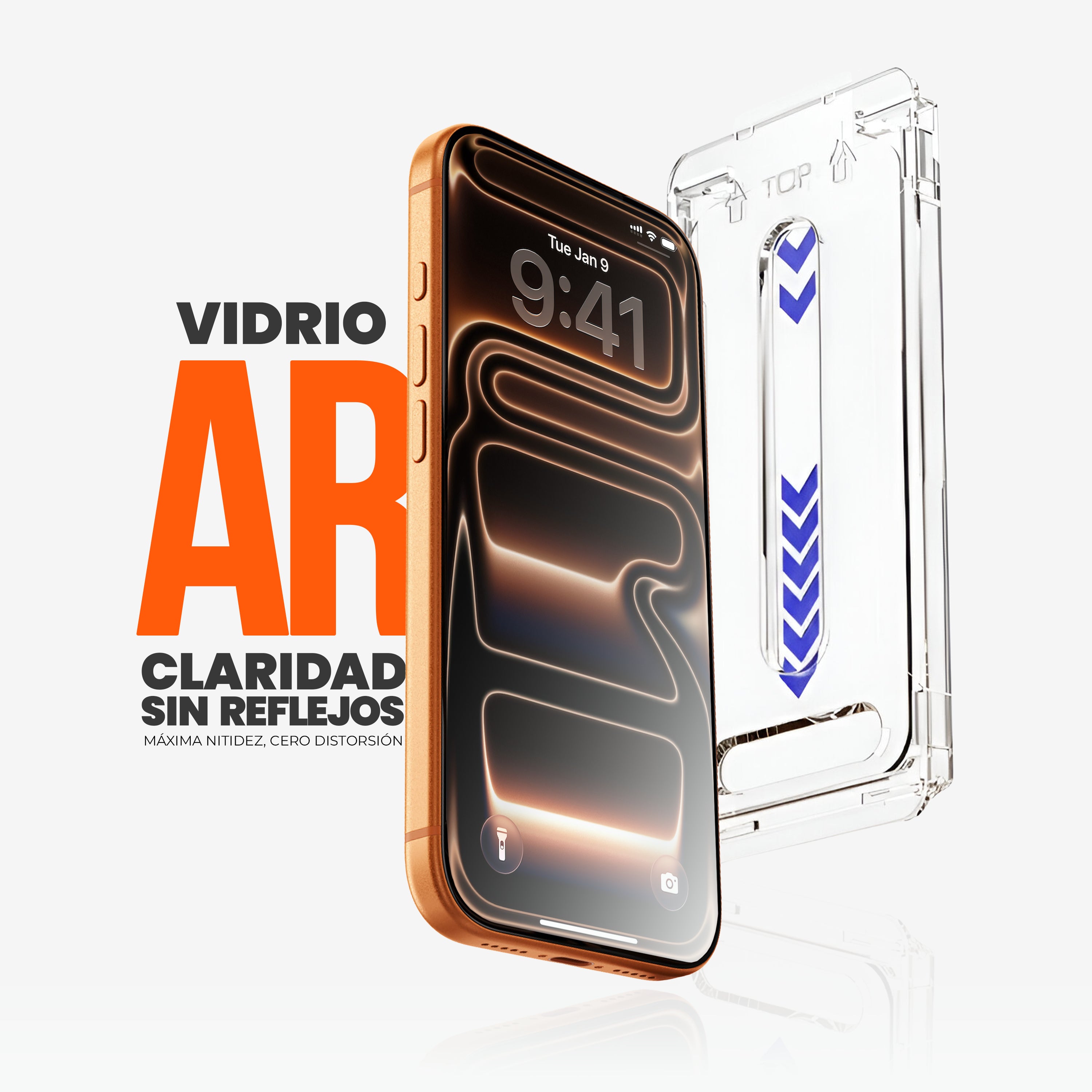 Protector de Pantalla AR-Anti reflectante iPhone 17 Pro Max