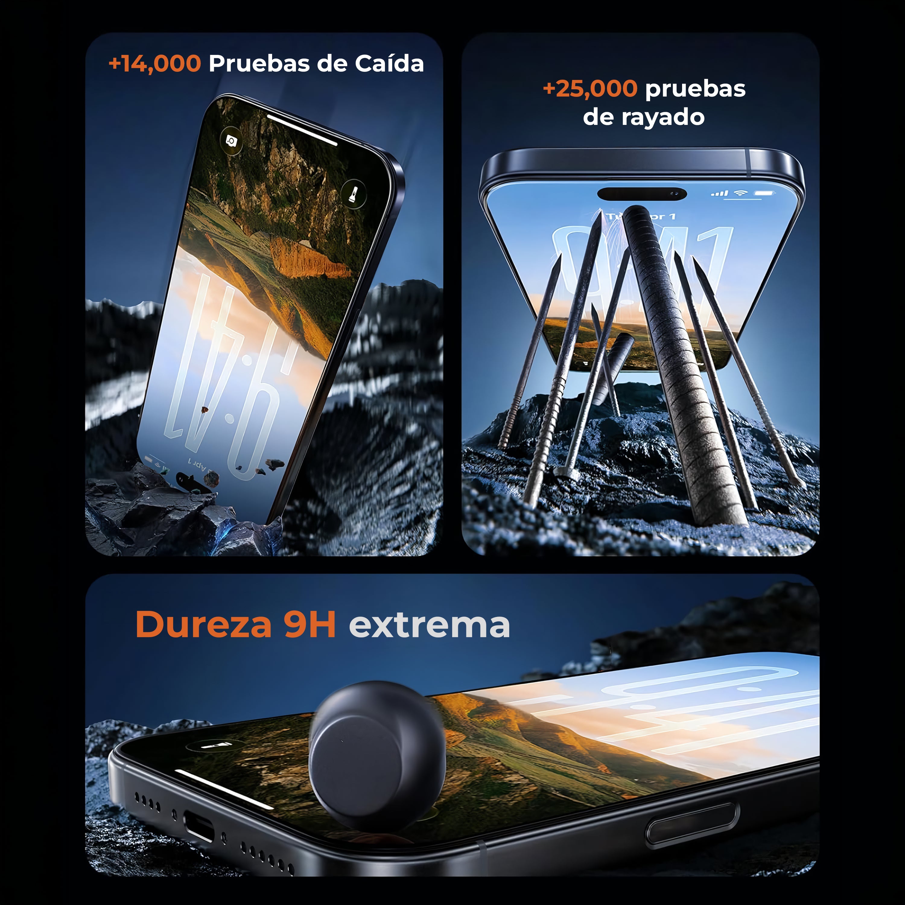 Protector de Pantalla AR-Anti reflectante iPhone 17 Pro