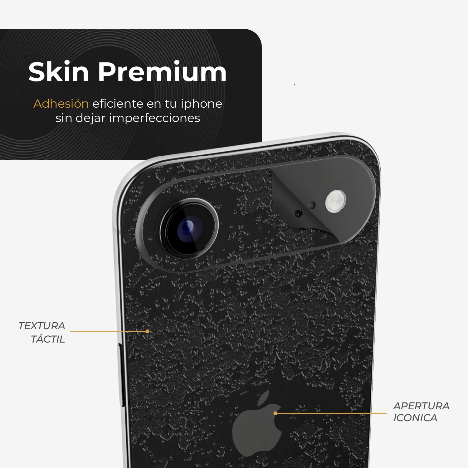 iPhone Air Skin Premium- Atlas Oscuro 3D