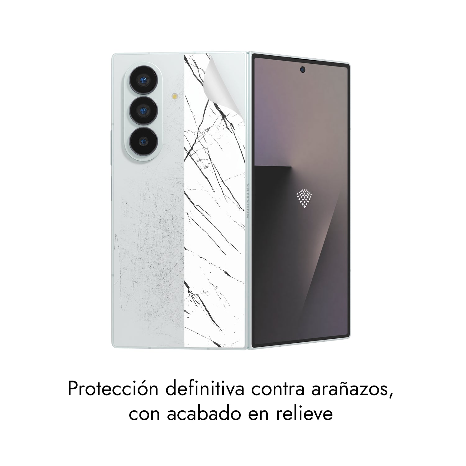 Skin Premium Marmol Nero Galaxy Z Fold 7