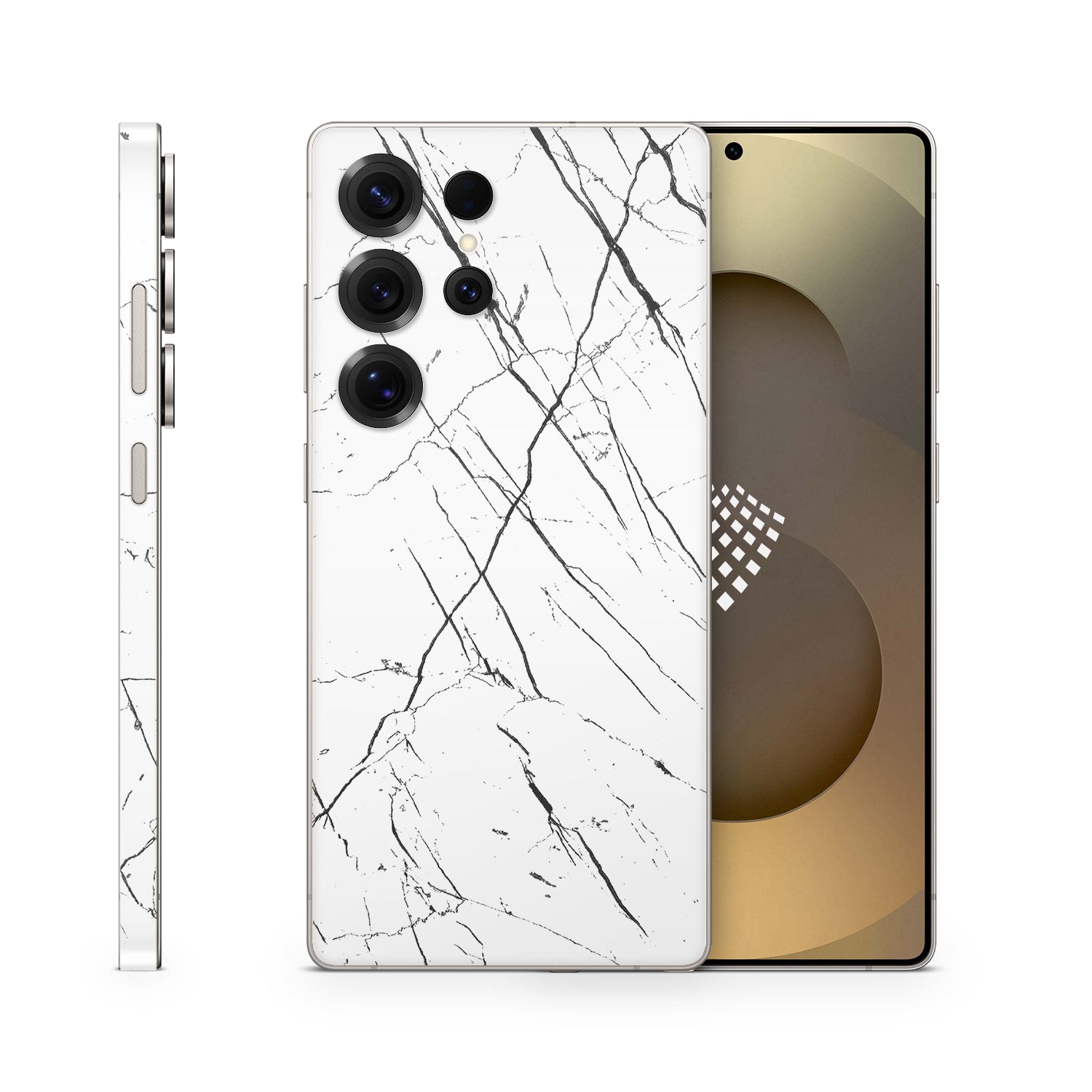 Skin Premium Mármol Nero - Galaxy S25 Ultra