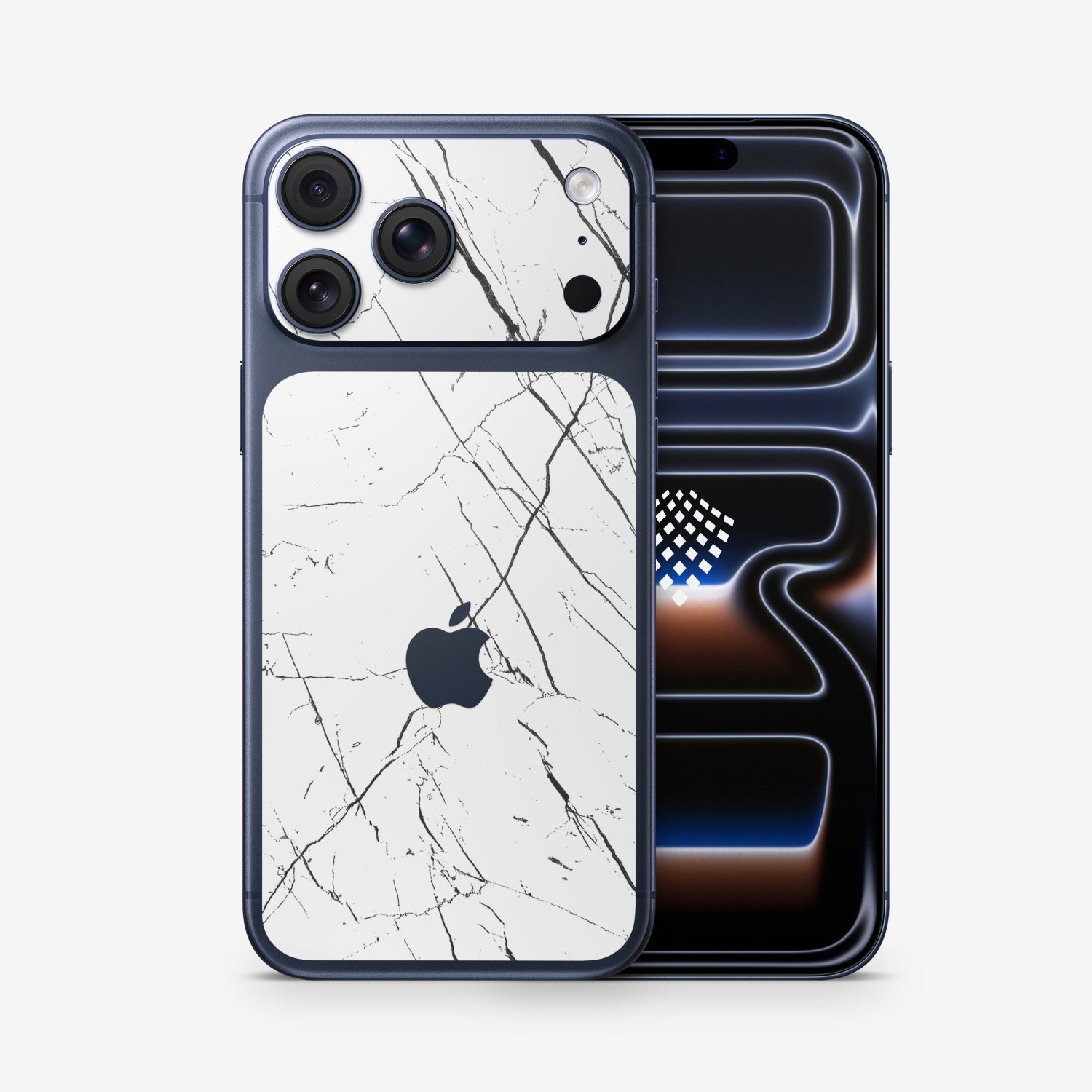 iPhone 17 Pro Max Skin Premium - Mármol Nero