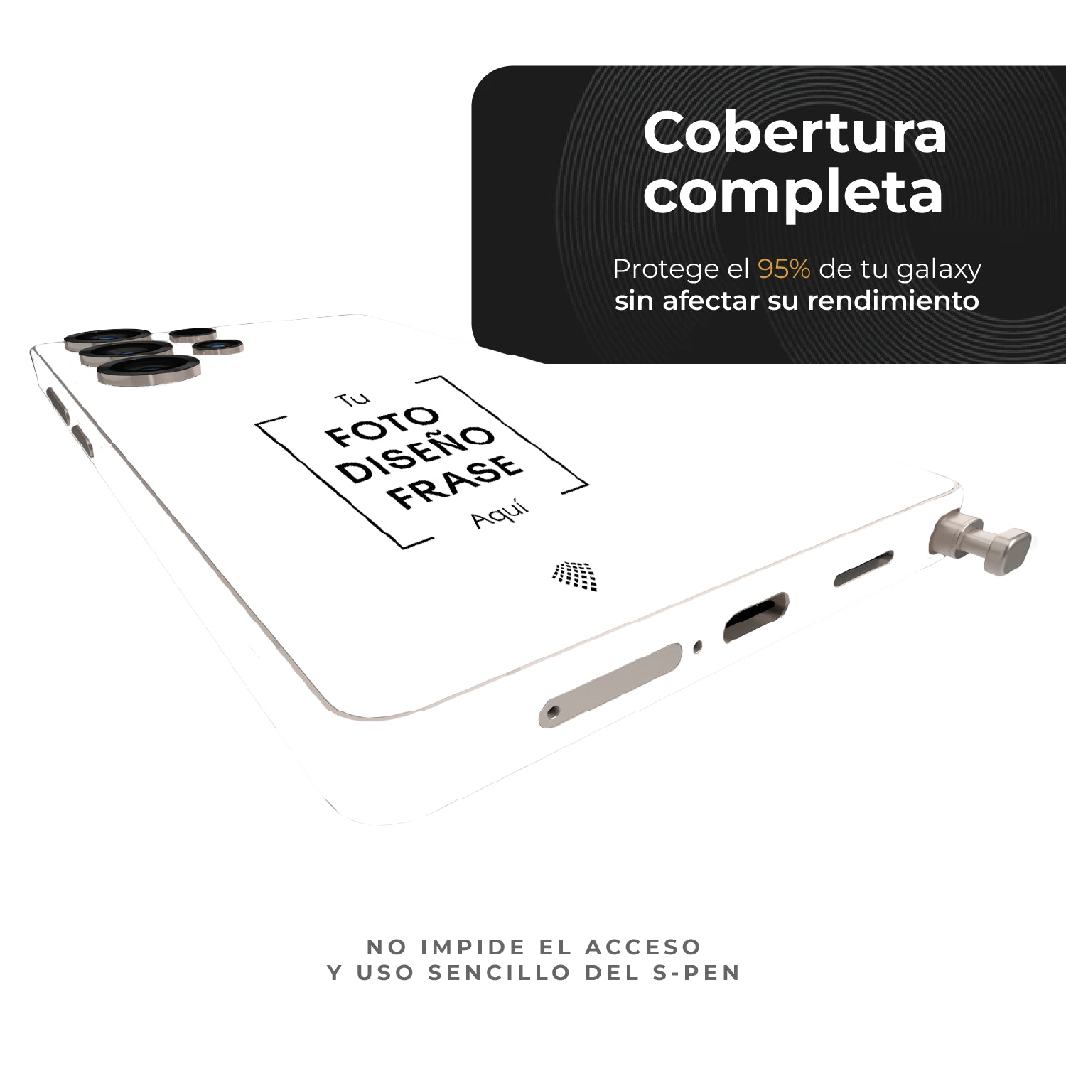 Skin Premium Personalizado - Galaxy S25 Ultra