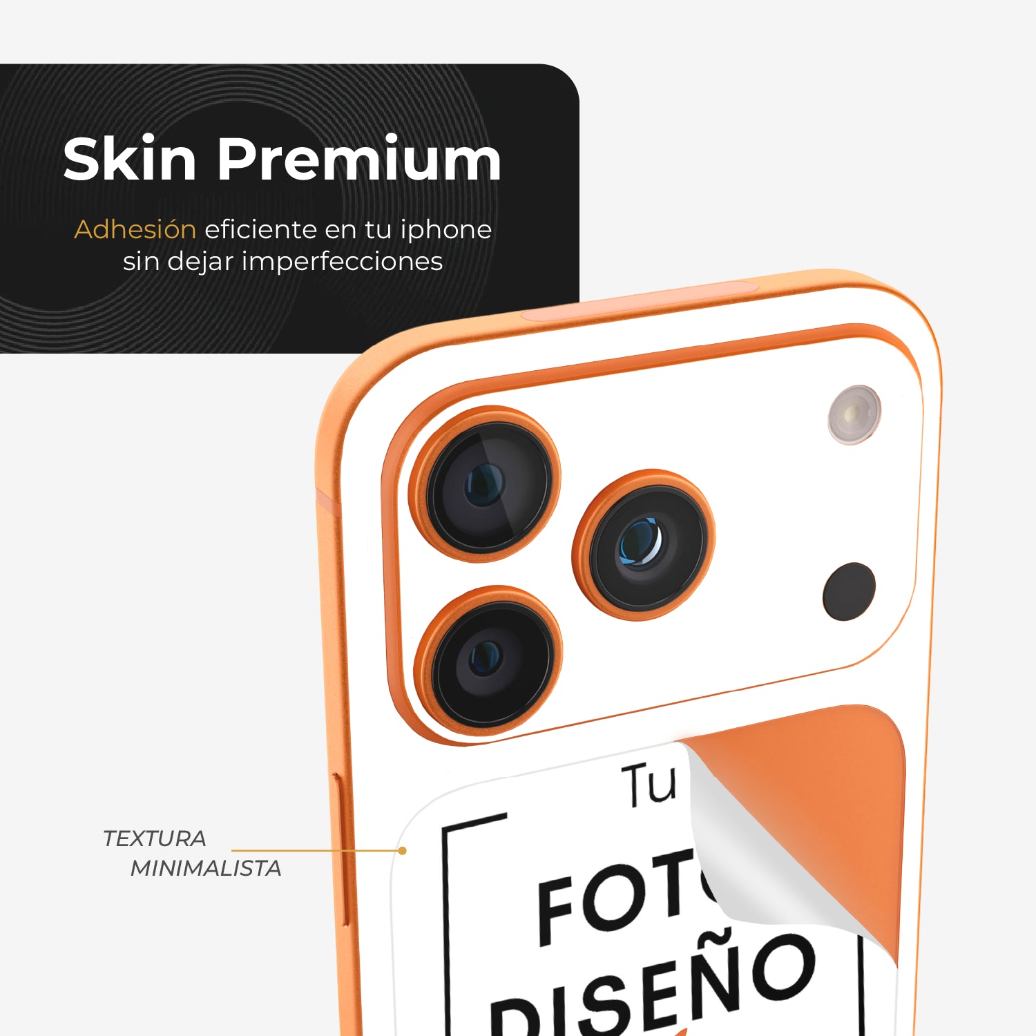 iPhone 17 Pro Max Skin Premium - Personalizado