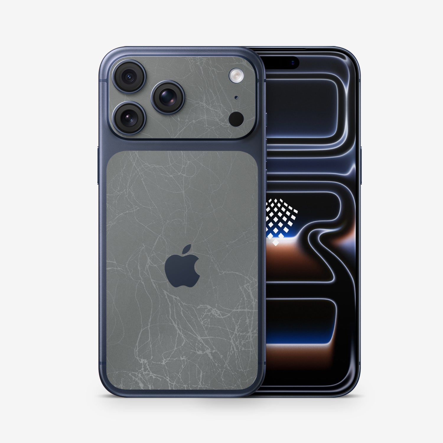 iPhone 17 Pro Skin Premium - Venom Platinium 3D