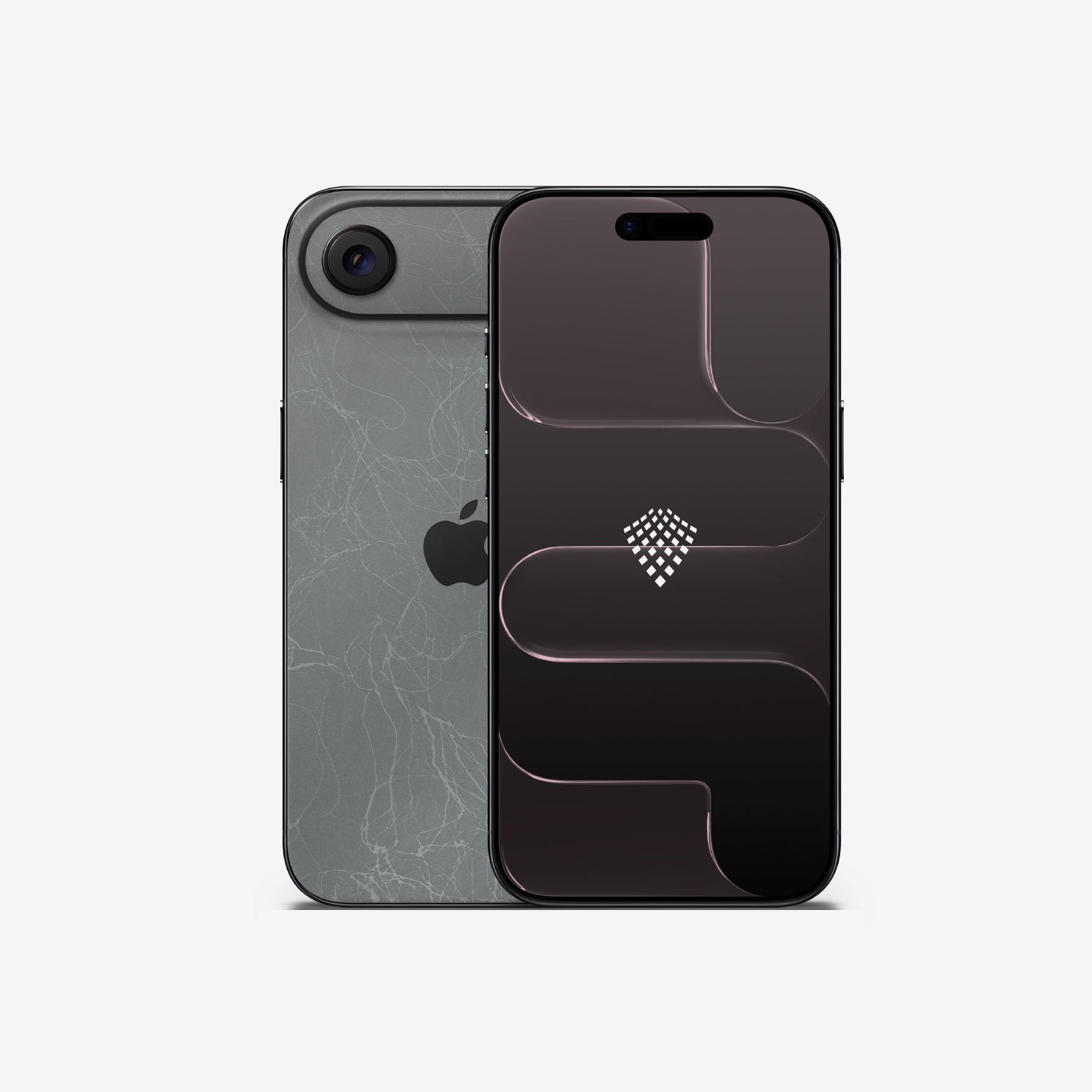 iPhone Air Skin Premium - Venom Plata 3D